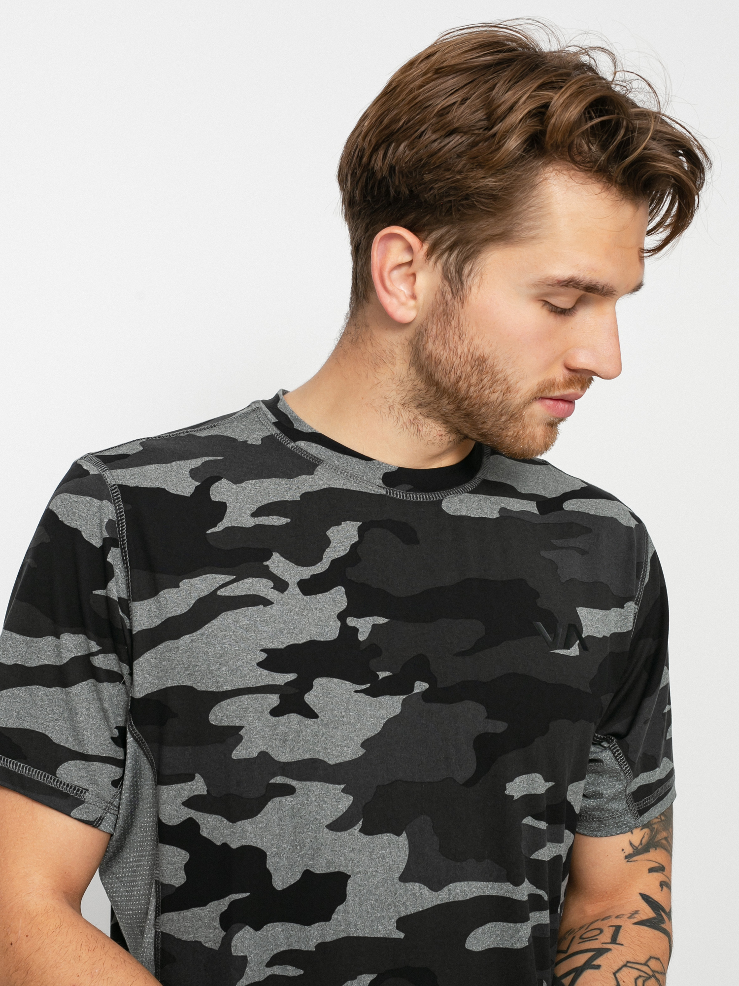 Тениска RVCA Sport Vent Lycra (camo ii)