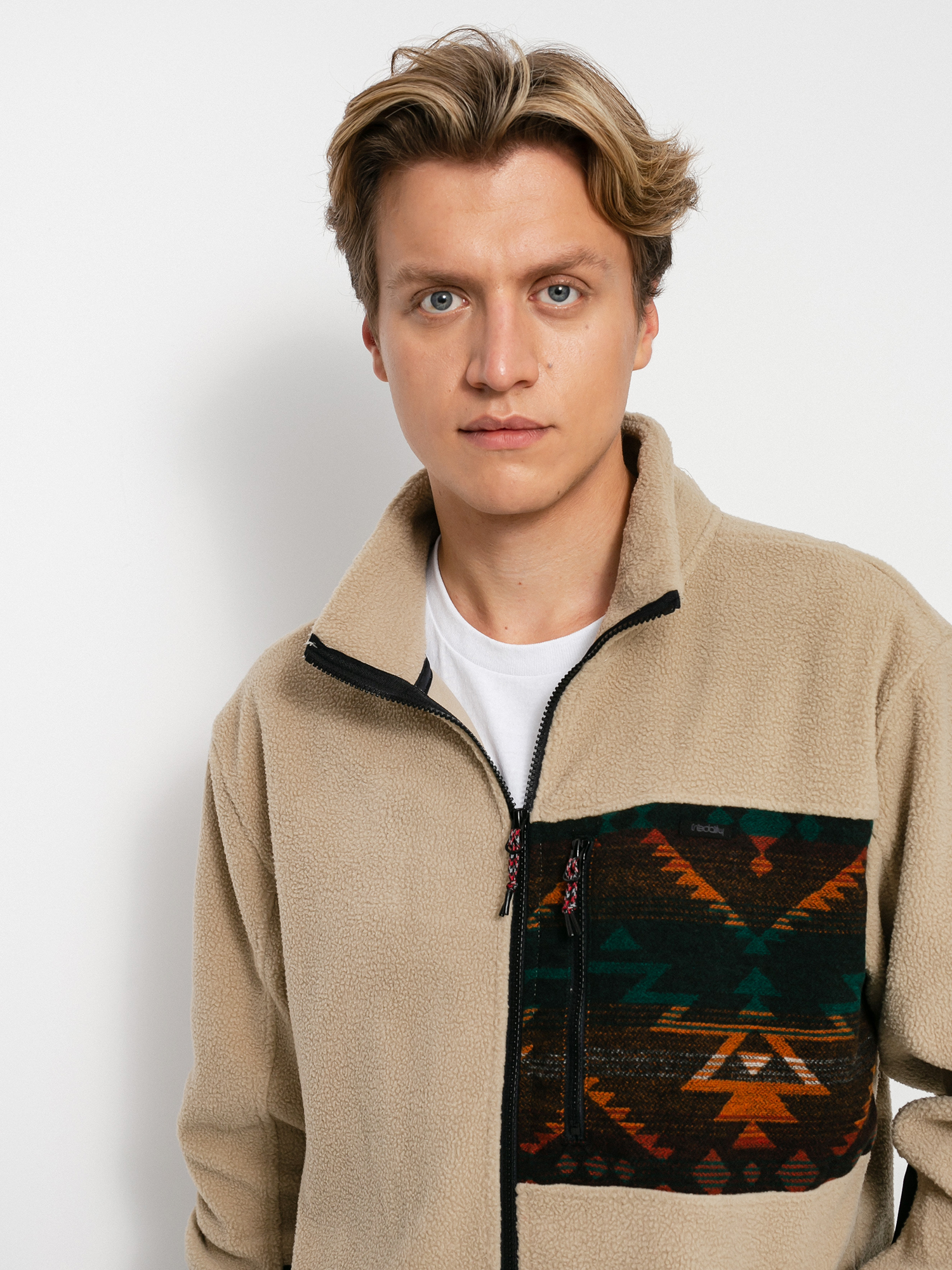 Мъжки Iriedaily Яке Wonderer Track (khaki)