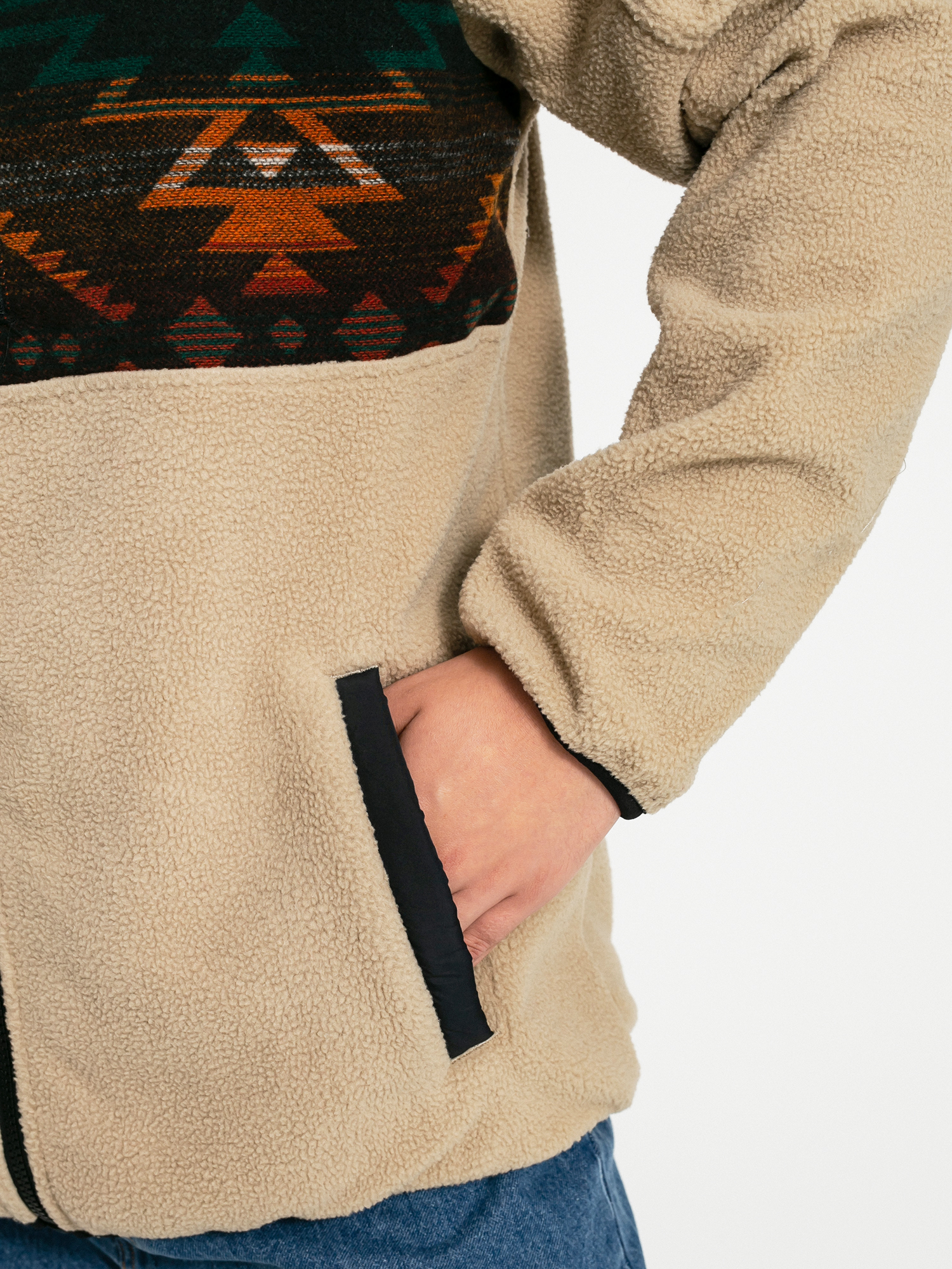 Мъжки Iriedaily Яке Wonderer Track (khaki)