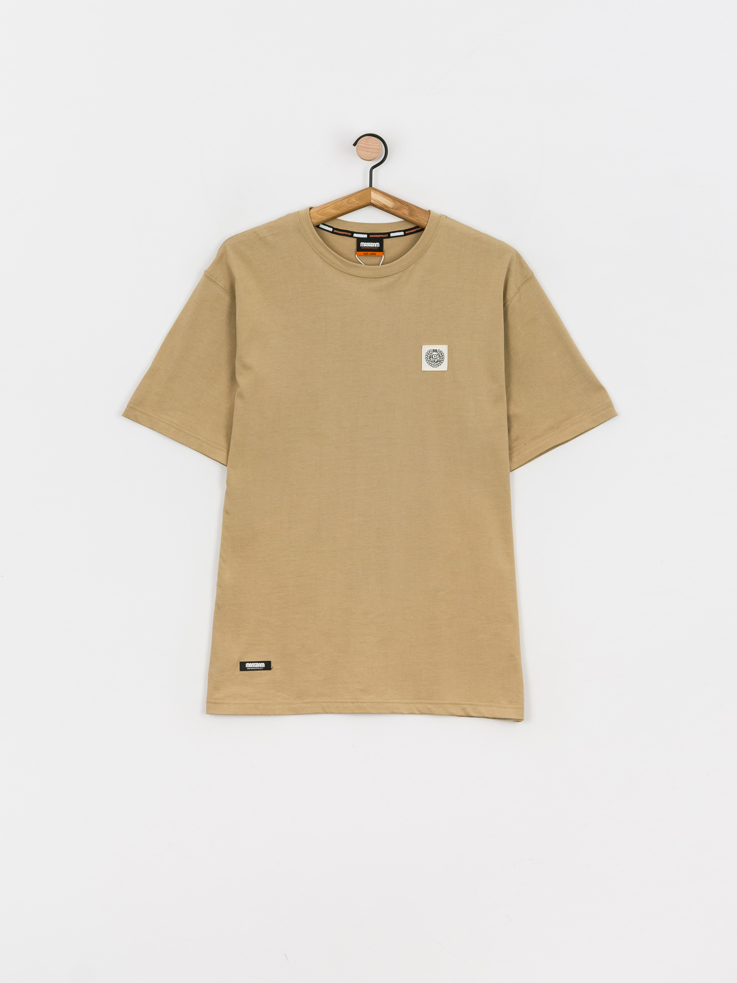 Тениска MassDnm Patch (beige)