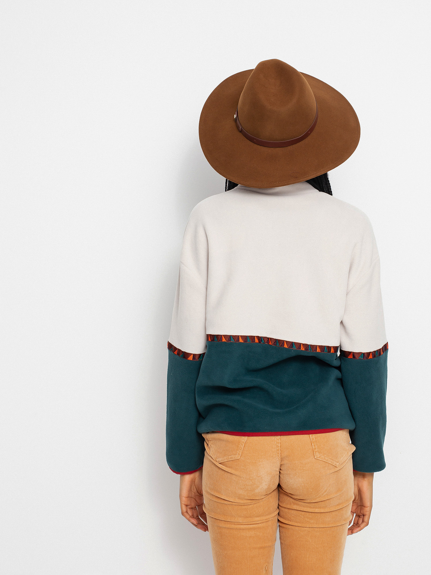 Дамски Iriedaily Поларени суитшърти Holina Fleece Troyer (dark teal)