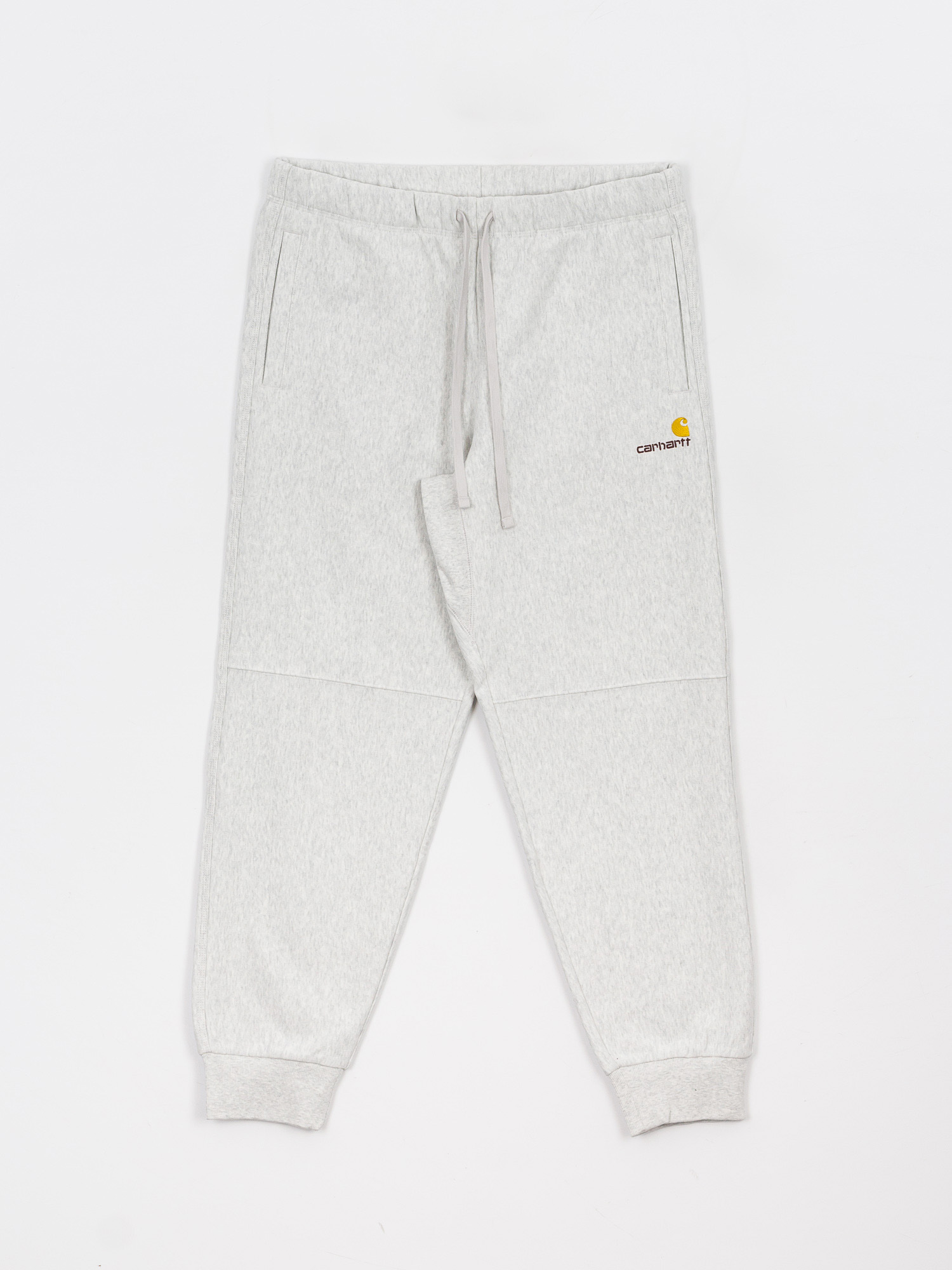 Панталони Carhartt WIP American Script Jogging (ash heather)