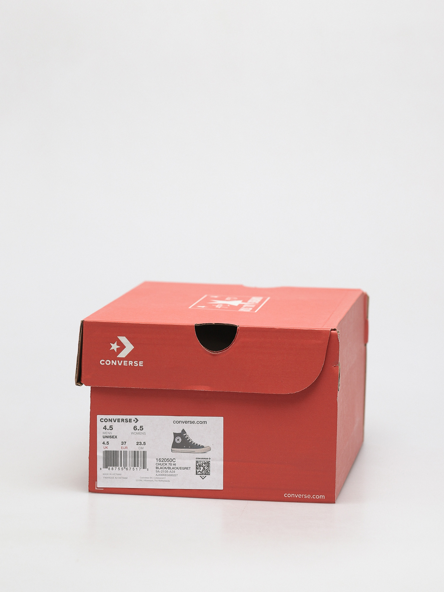 Converse Кецове Chuck 70 Hi (black/black/egret)