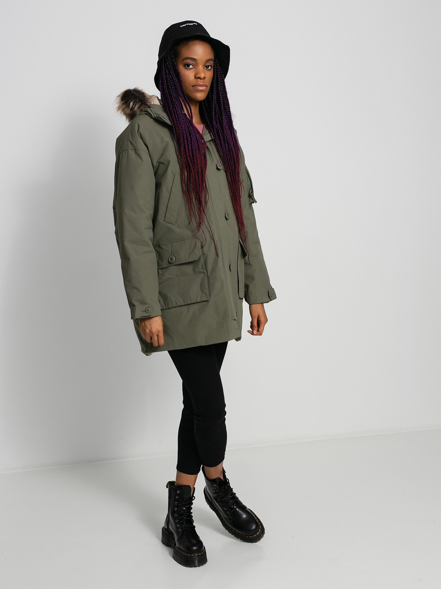 Яке Volcom Warmer N Over 5K Parka Wmn (army green combo)