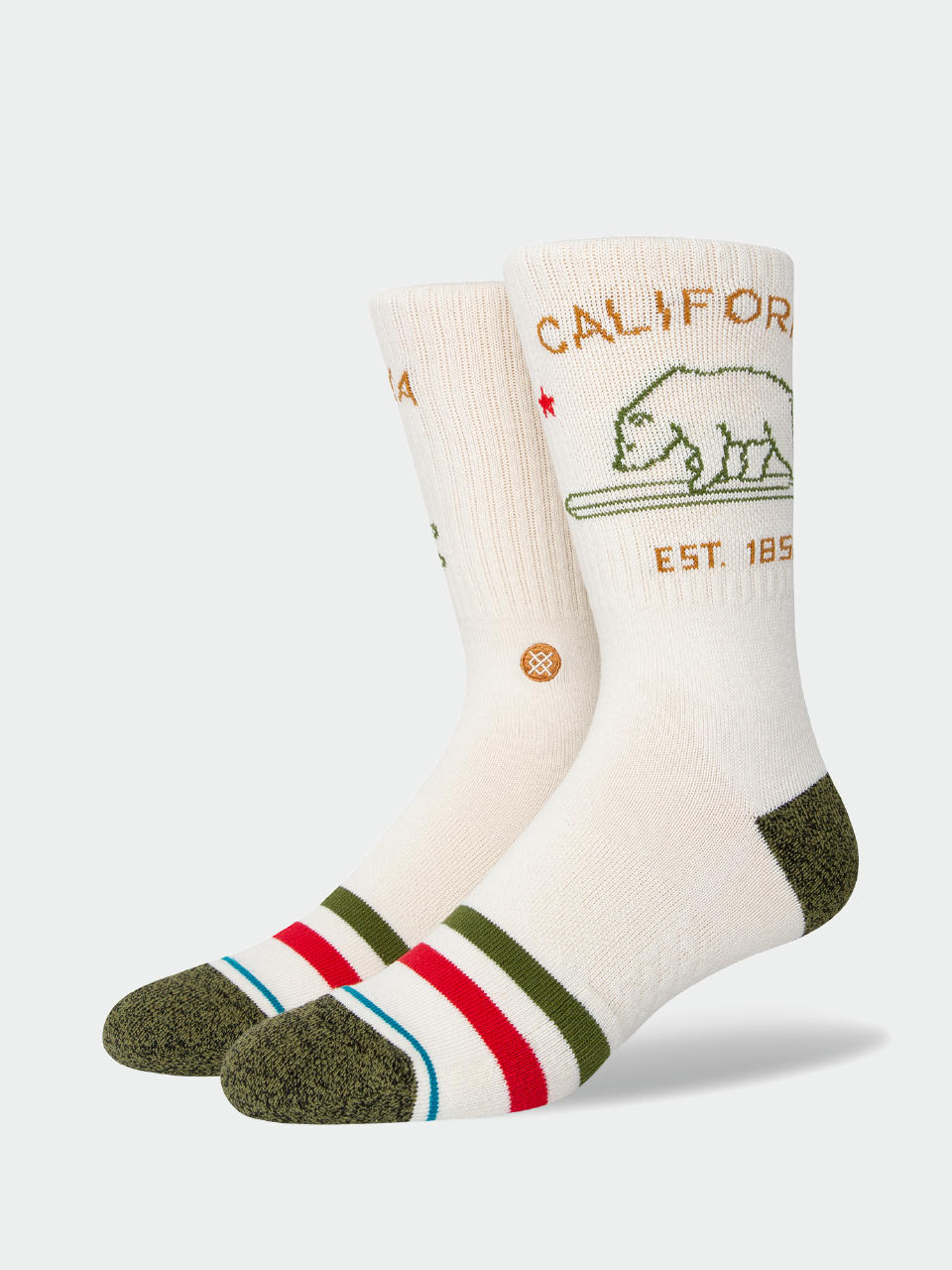 Stance Чорапи California Republic 2 (off white)