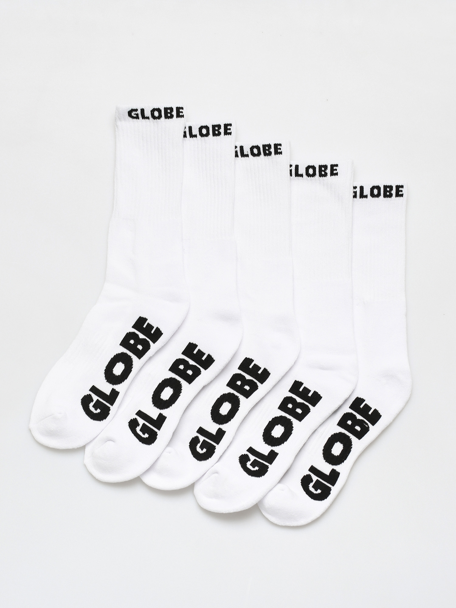 Чорапи Globe Whiteout 5 Pack (white)