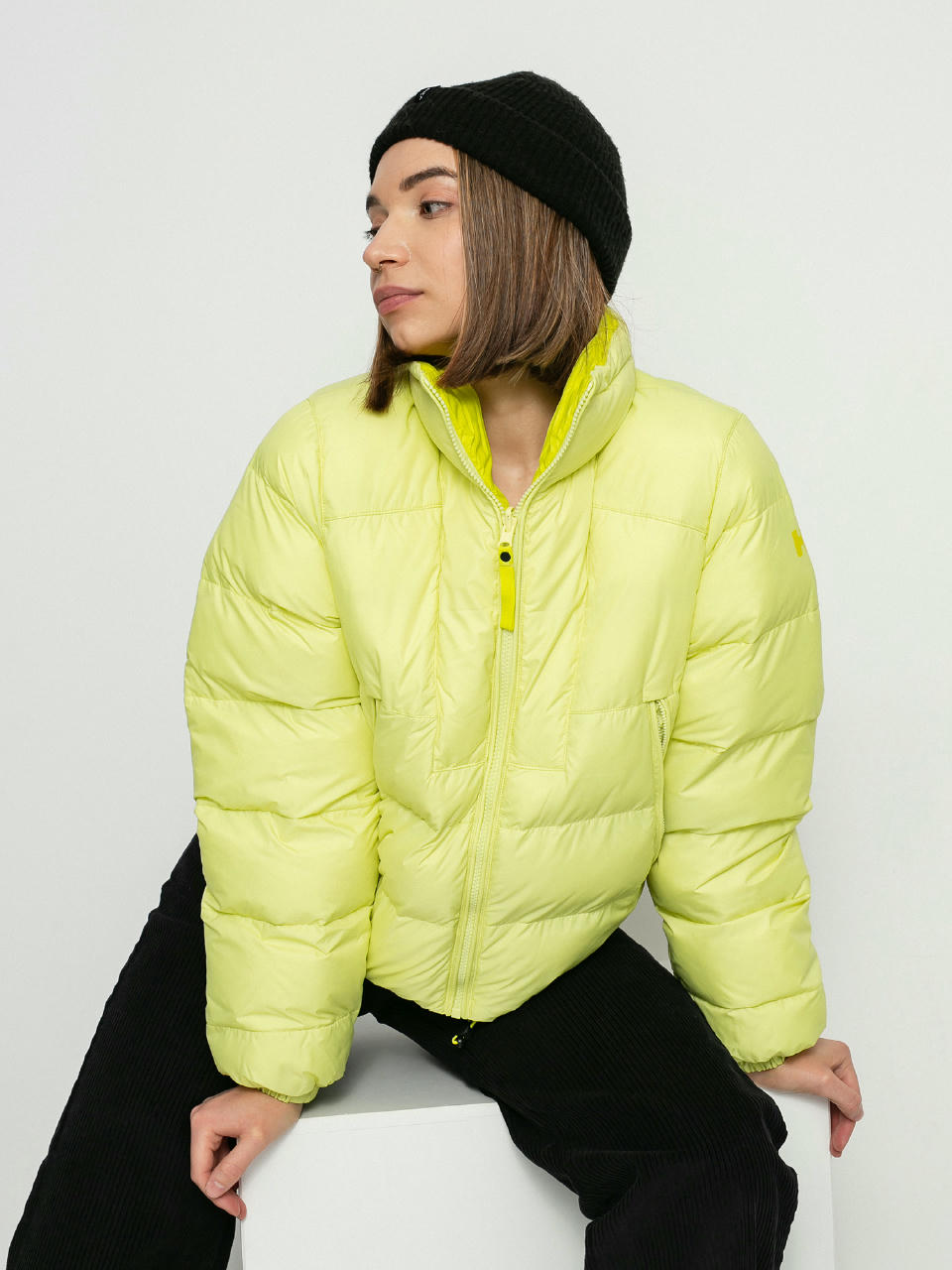 Яке Helly Hansen Reversible Puffer Wmn (daffodil yellow)