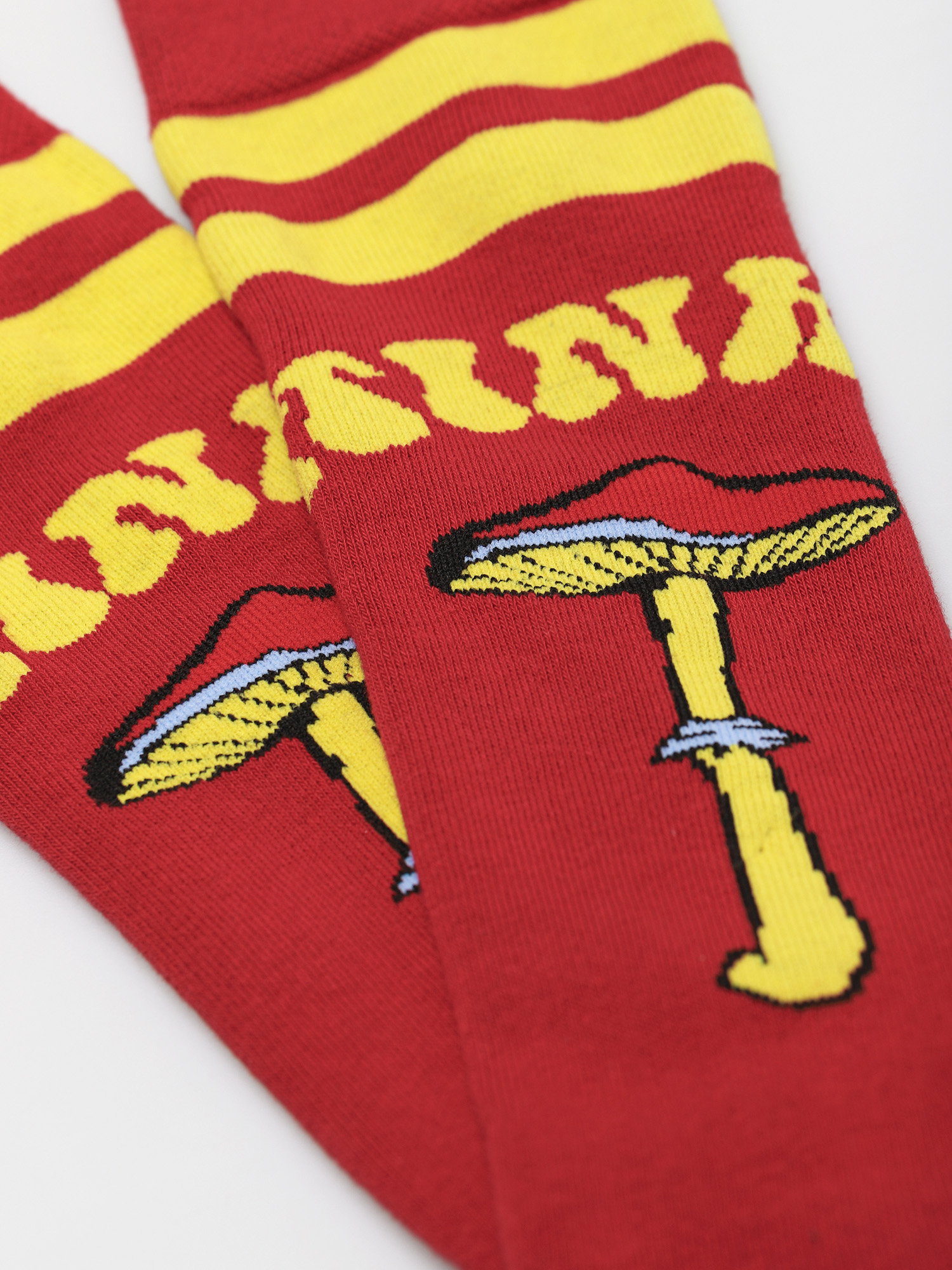 Stinky Socks Чорапи Shrum (red/yellow)