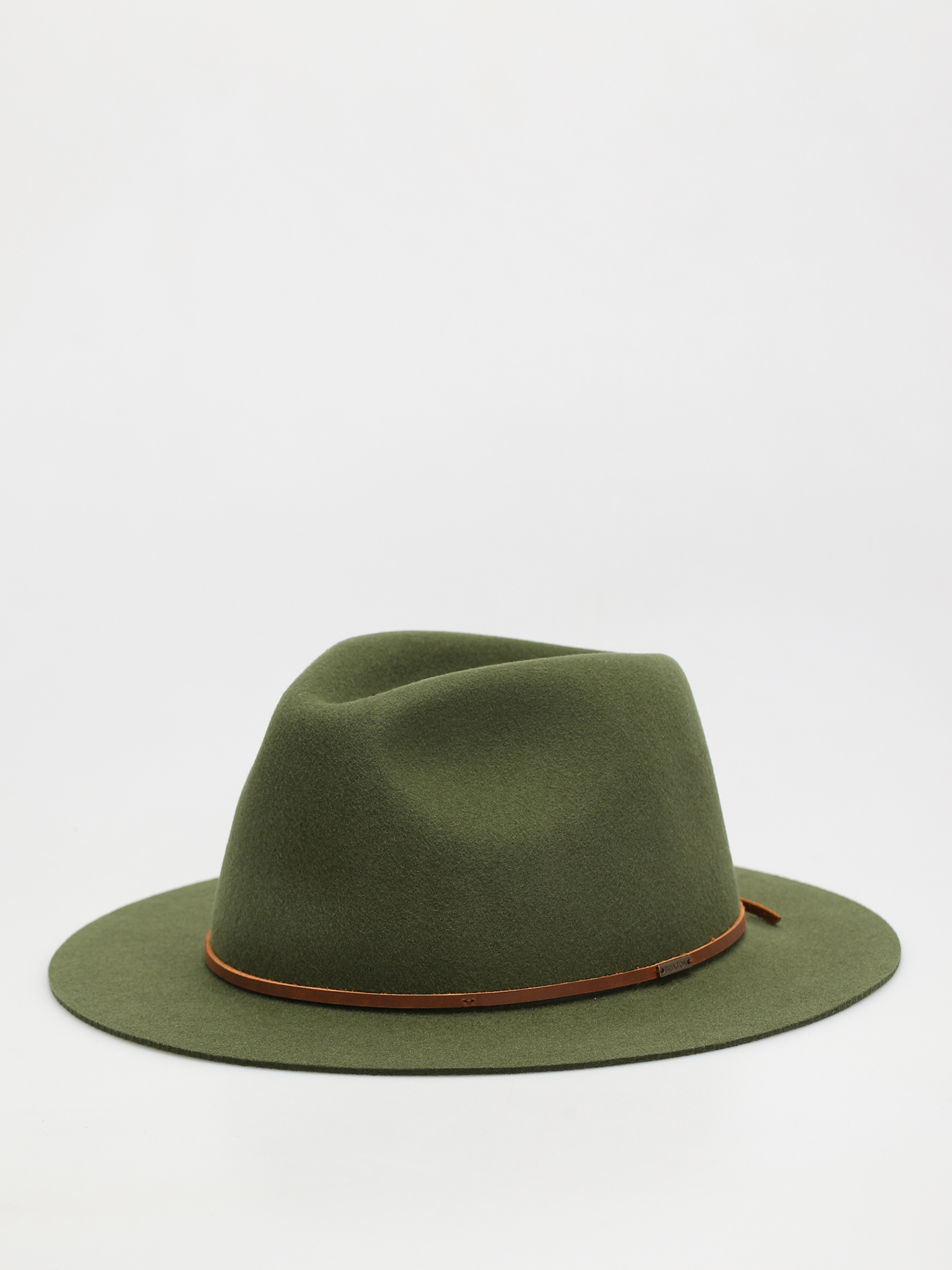 Шапка с периферия Brixton Wesley Fedora (clover green)