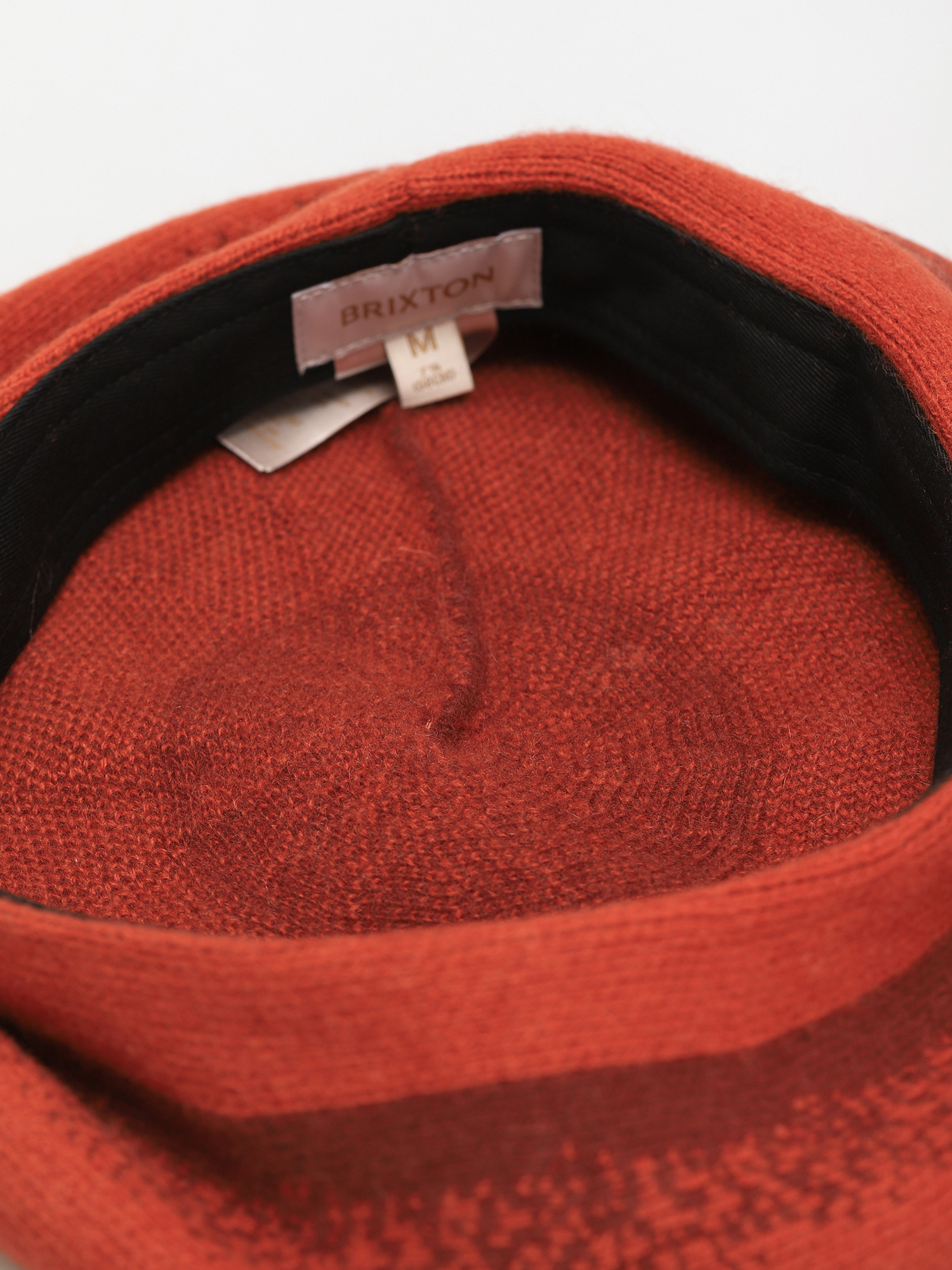 Шапка с козирка Brixton Audrey Beret Wmn (dark brick)