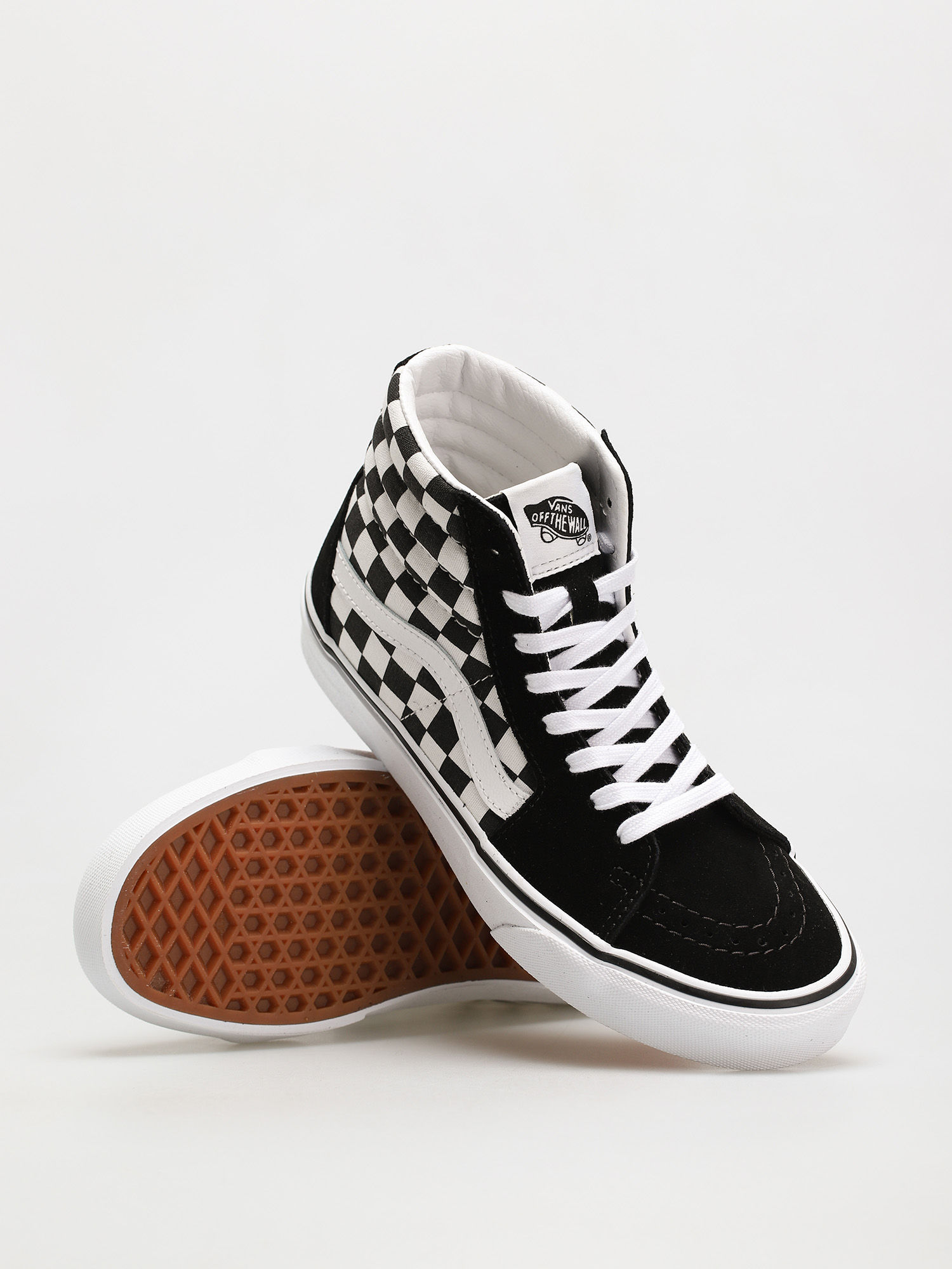 Обувки Vans Sk8 Hi (checkerboard/blk/tr wht)