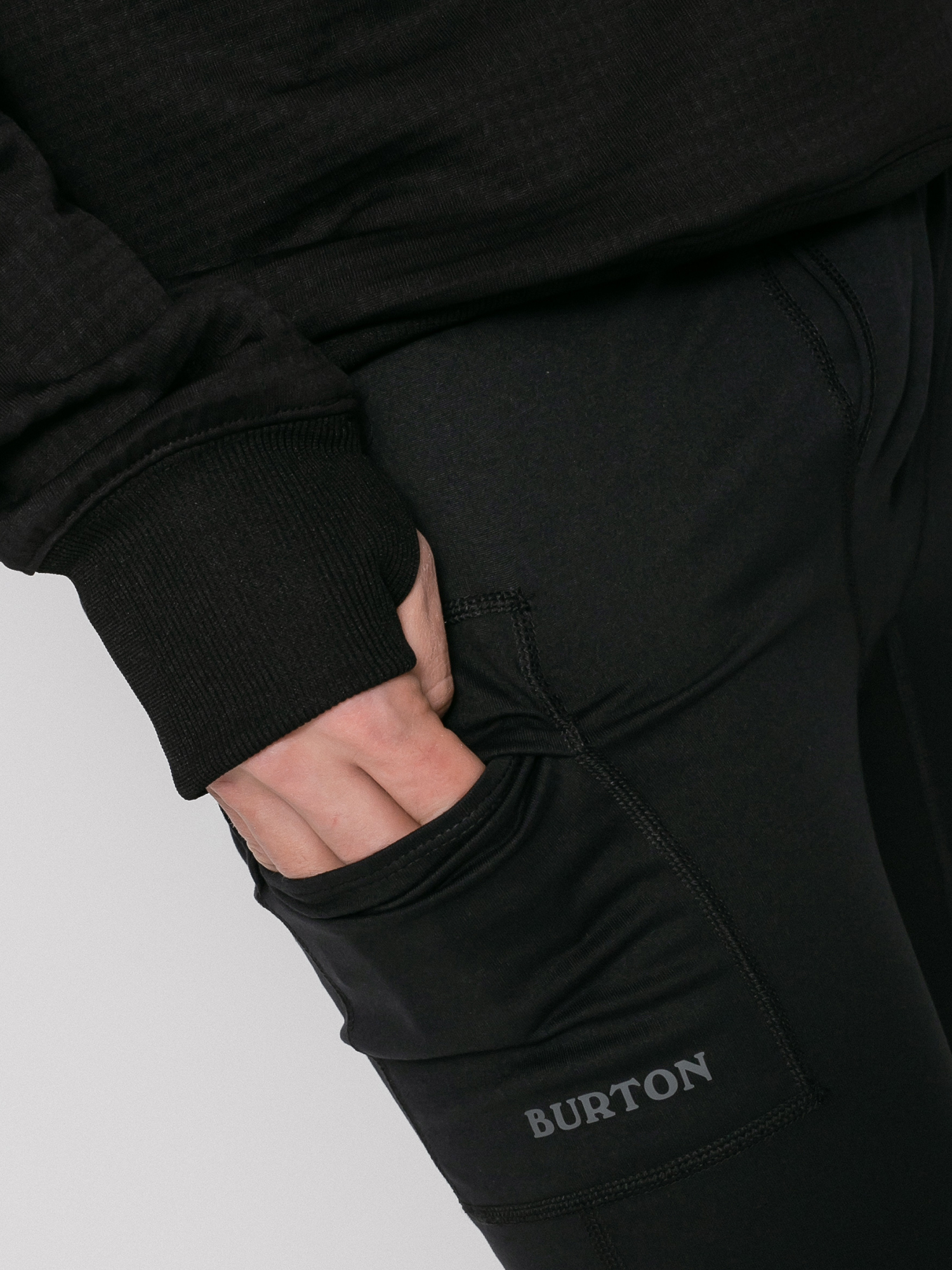 Мъжко Burton Термоклинове Midweight X Base Layers (true black)
