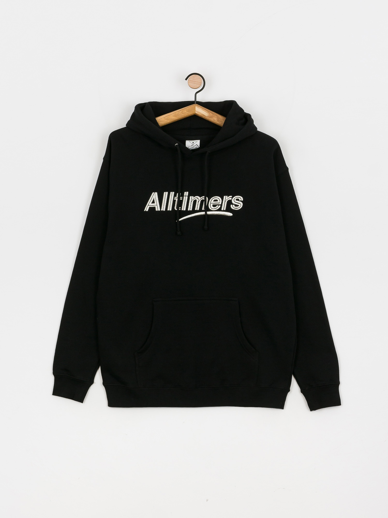 Суитшърт с качулка Alltimers Estate Embroidered HD (black/silver)