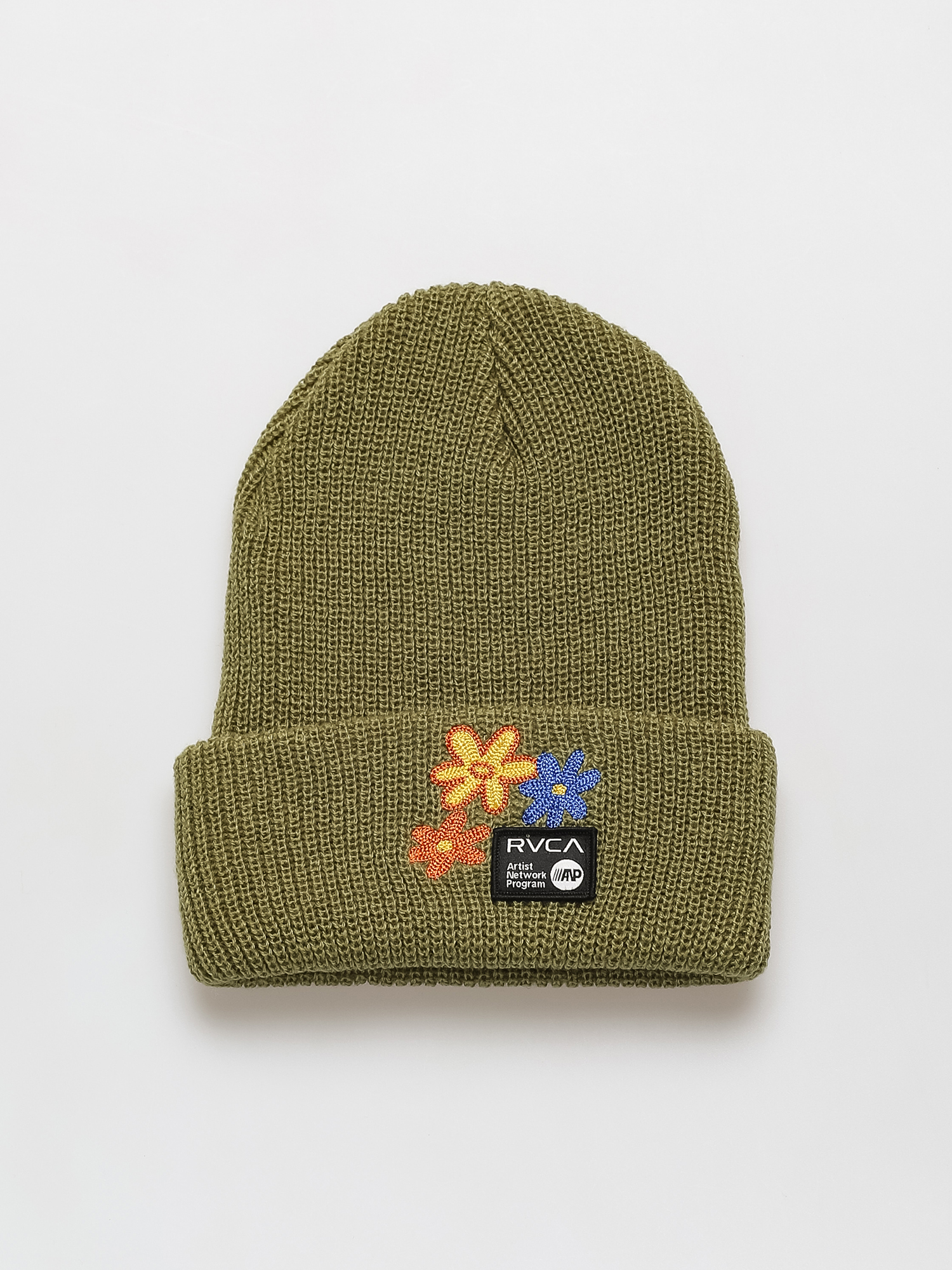 Шапка RVCA Mel G Petals Beanie (utility green)