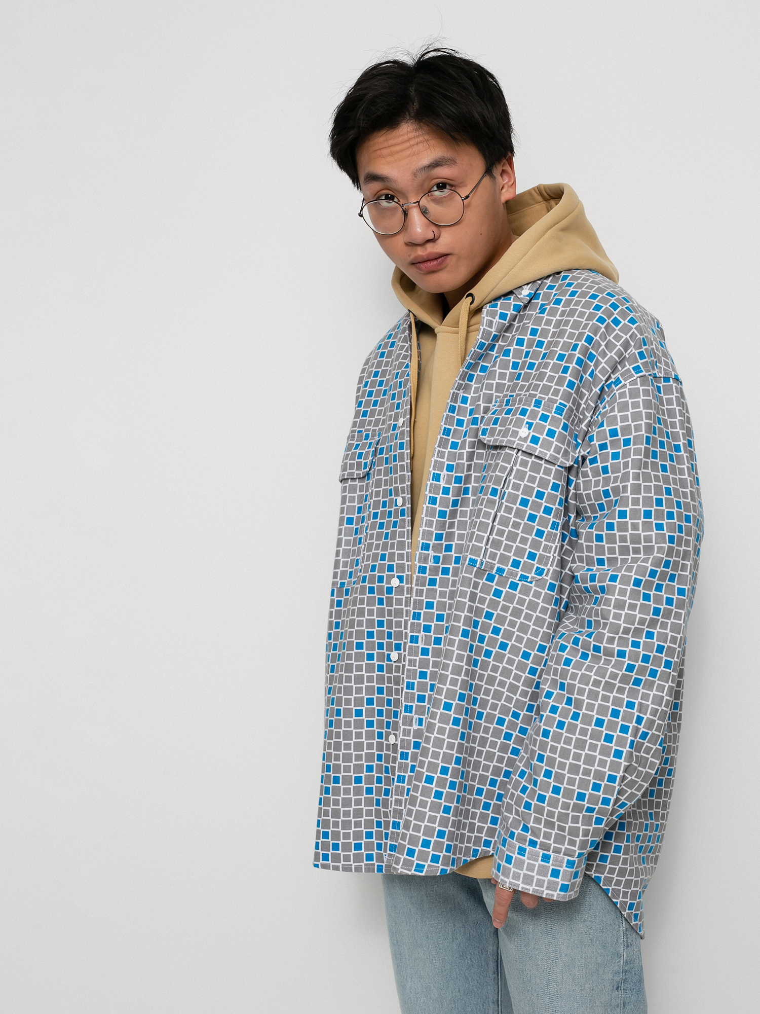 Риза Levi's® Skate Woven (gray blue)