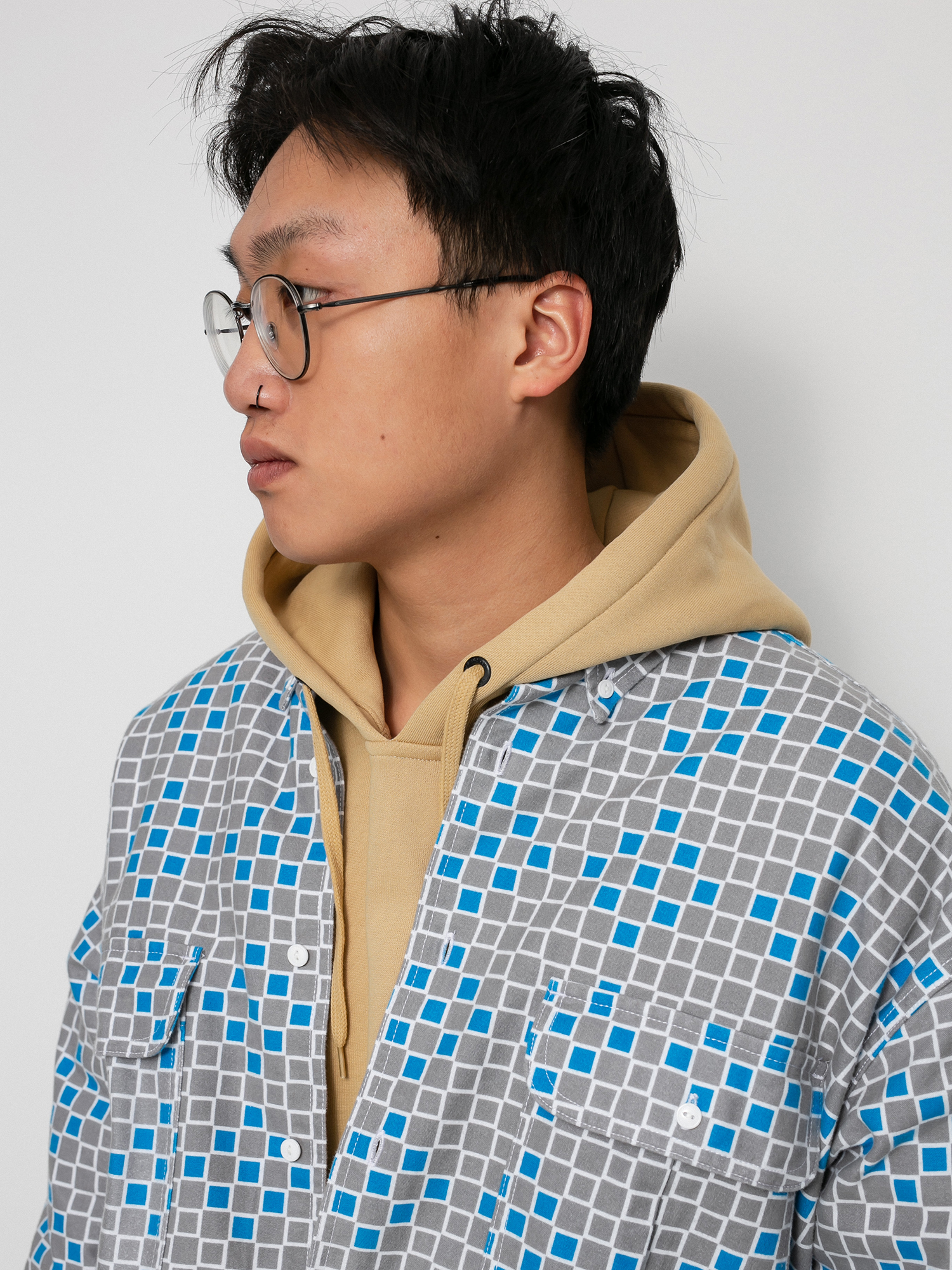 Риза Levi's® Skate Woven (gray blue)