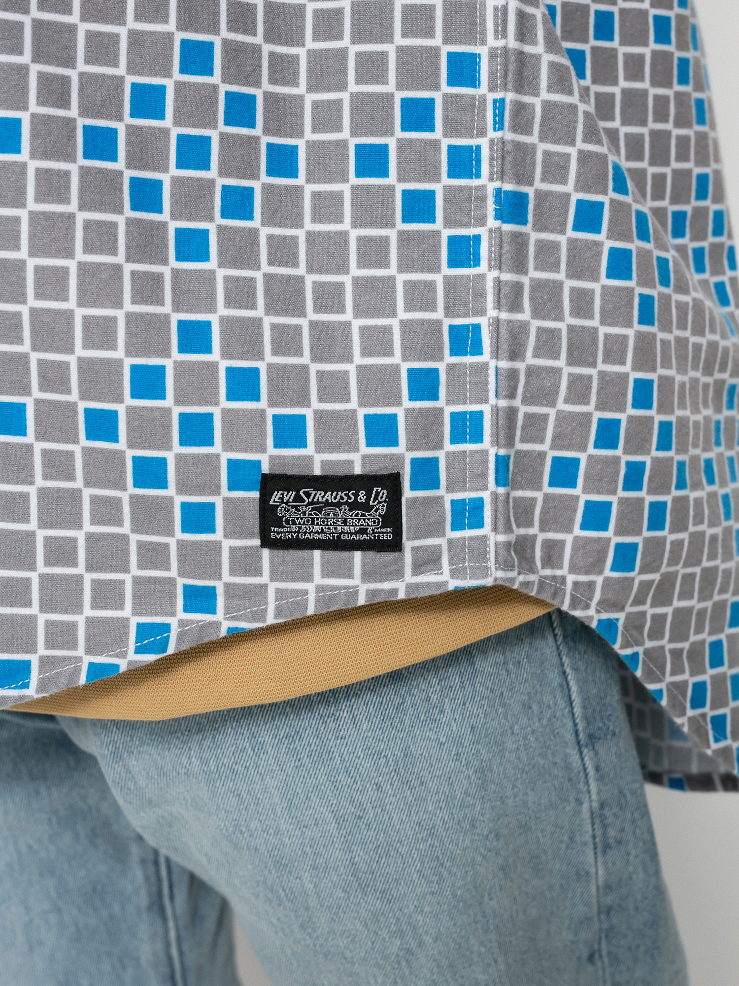 Риза Levi's® Skate Woven (gray blue)