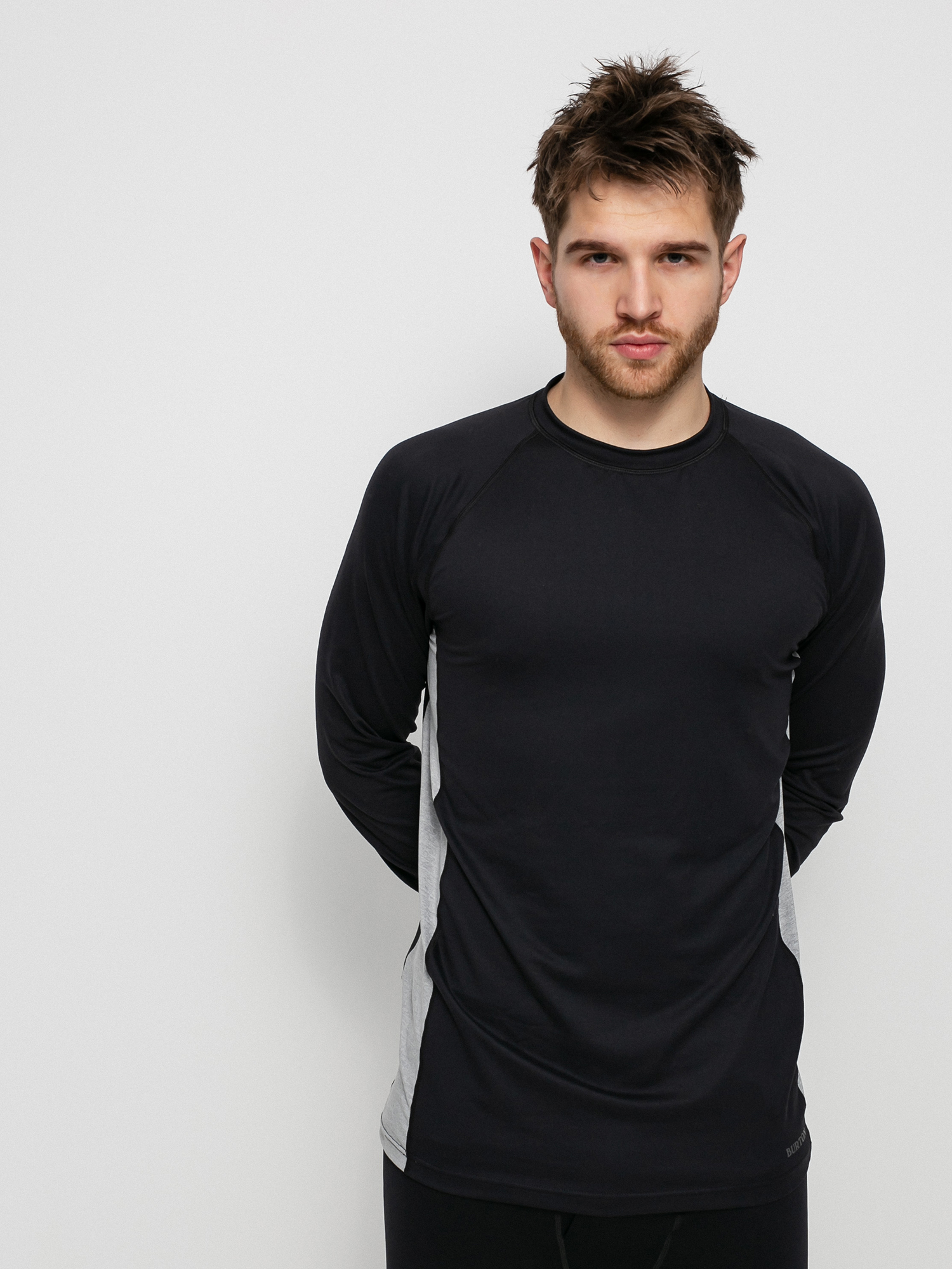 Термо блузи Burton Midweight X Base Layer (true black/gray heather)