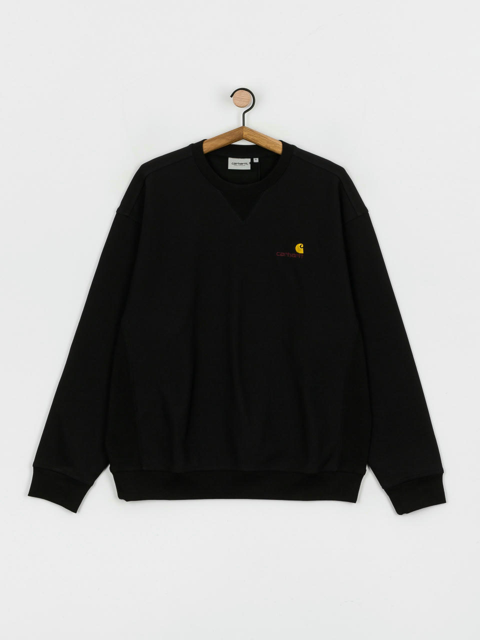 Суитшърт Carhartt WIP American Script (black)