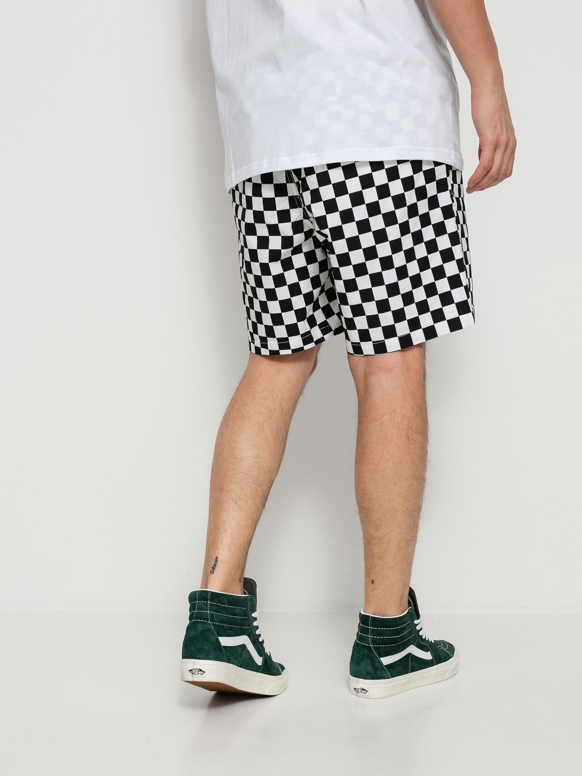 Къси панталони Vans Range Relaxed Elastic (checkerboard)
