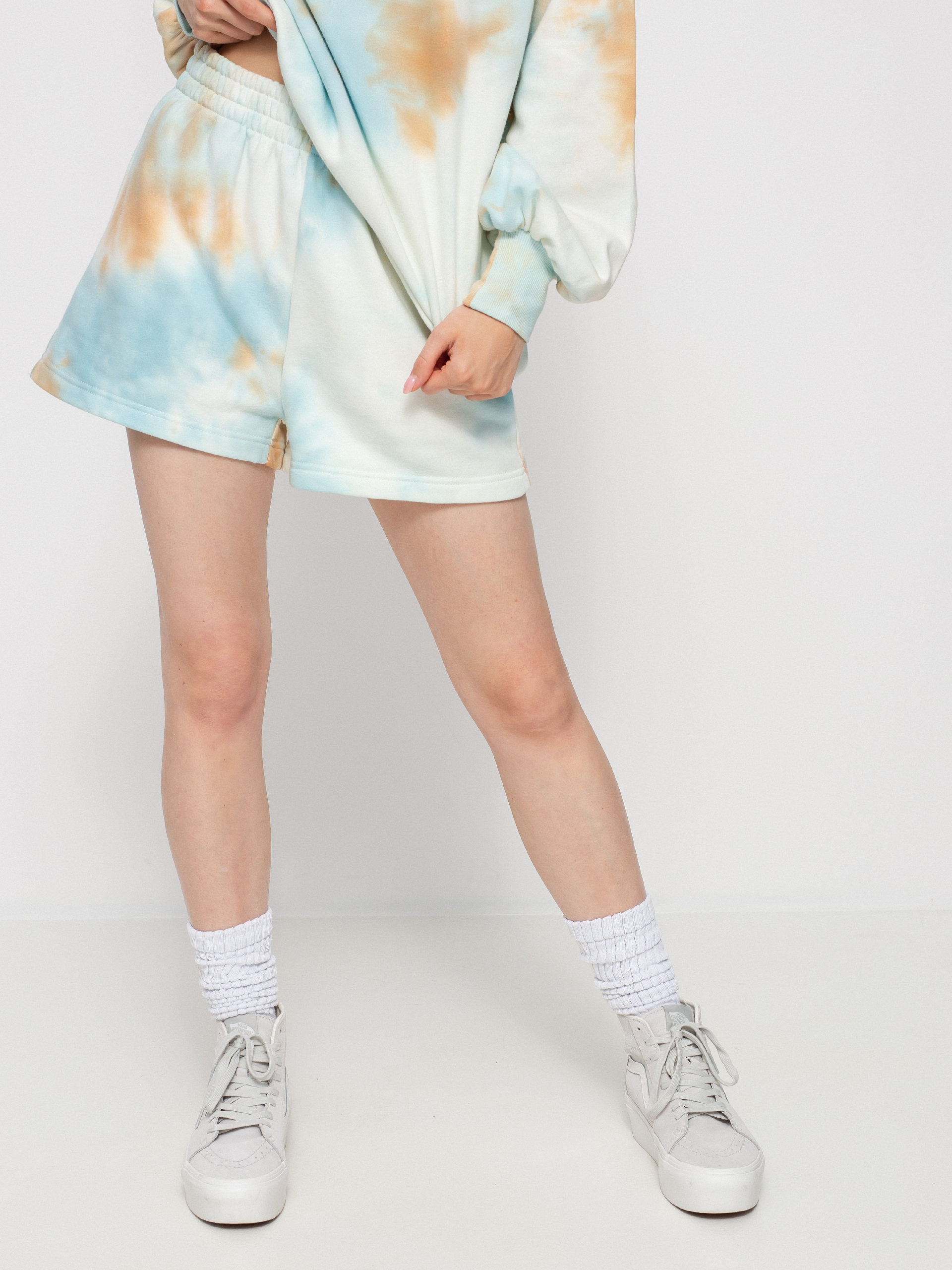 Къси панталони Roxy Kindred Souls Wmn (snow white on mars)