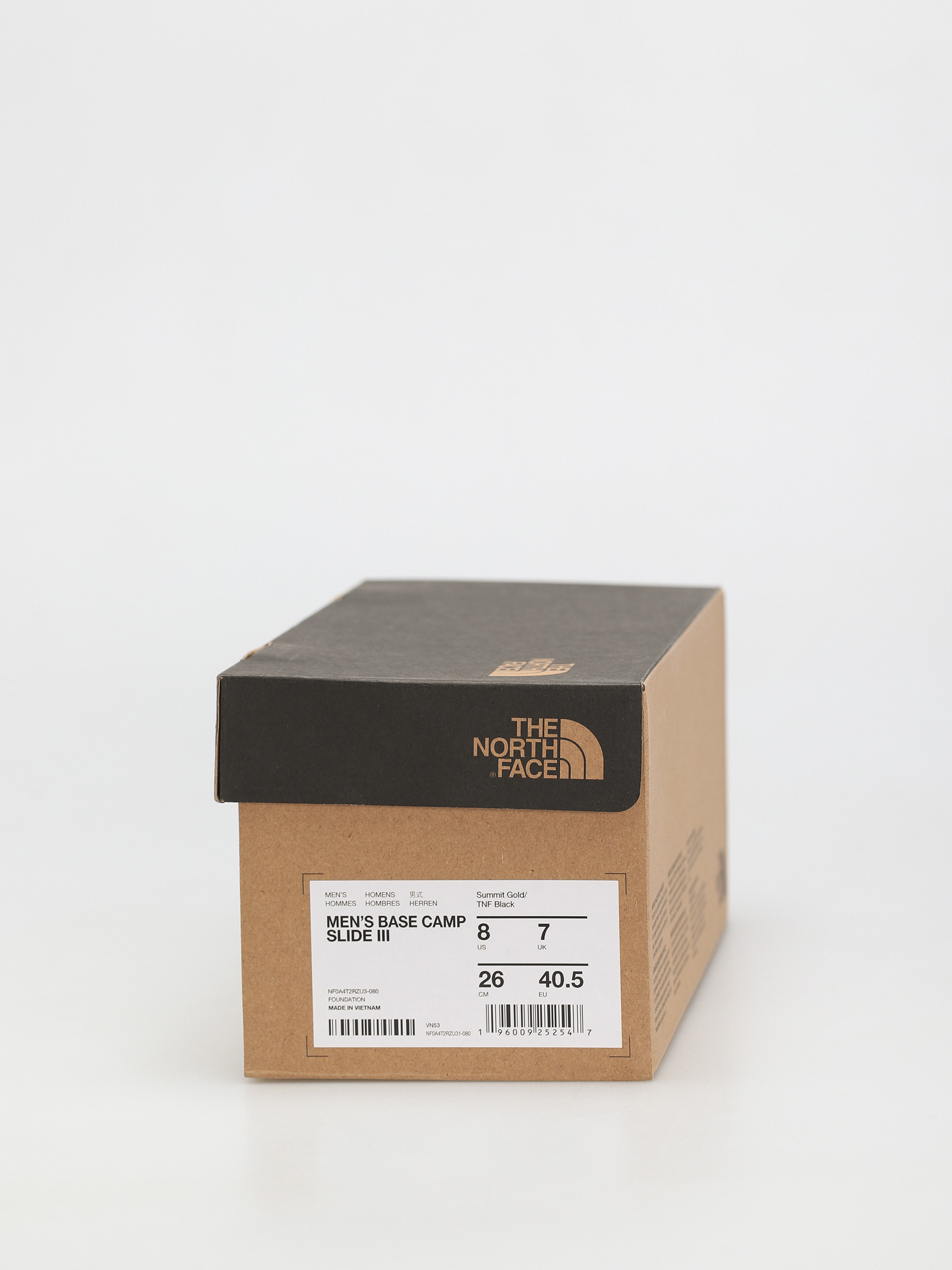 Чехли The North Face Base Camp Slide III (summit gold/tnf black)