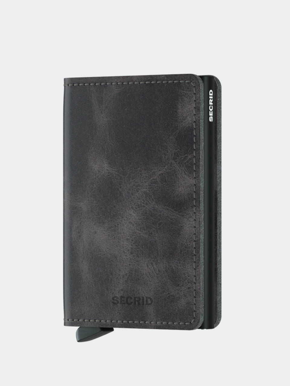 Портмоне Secrid Slimwallet (vintage grey/black)