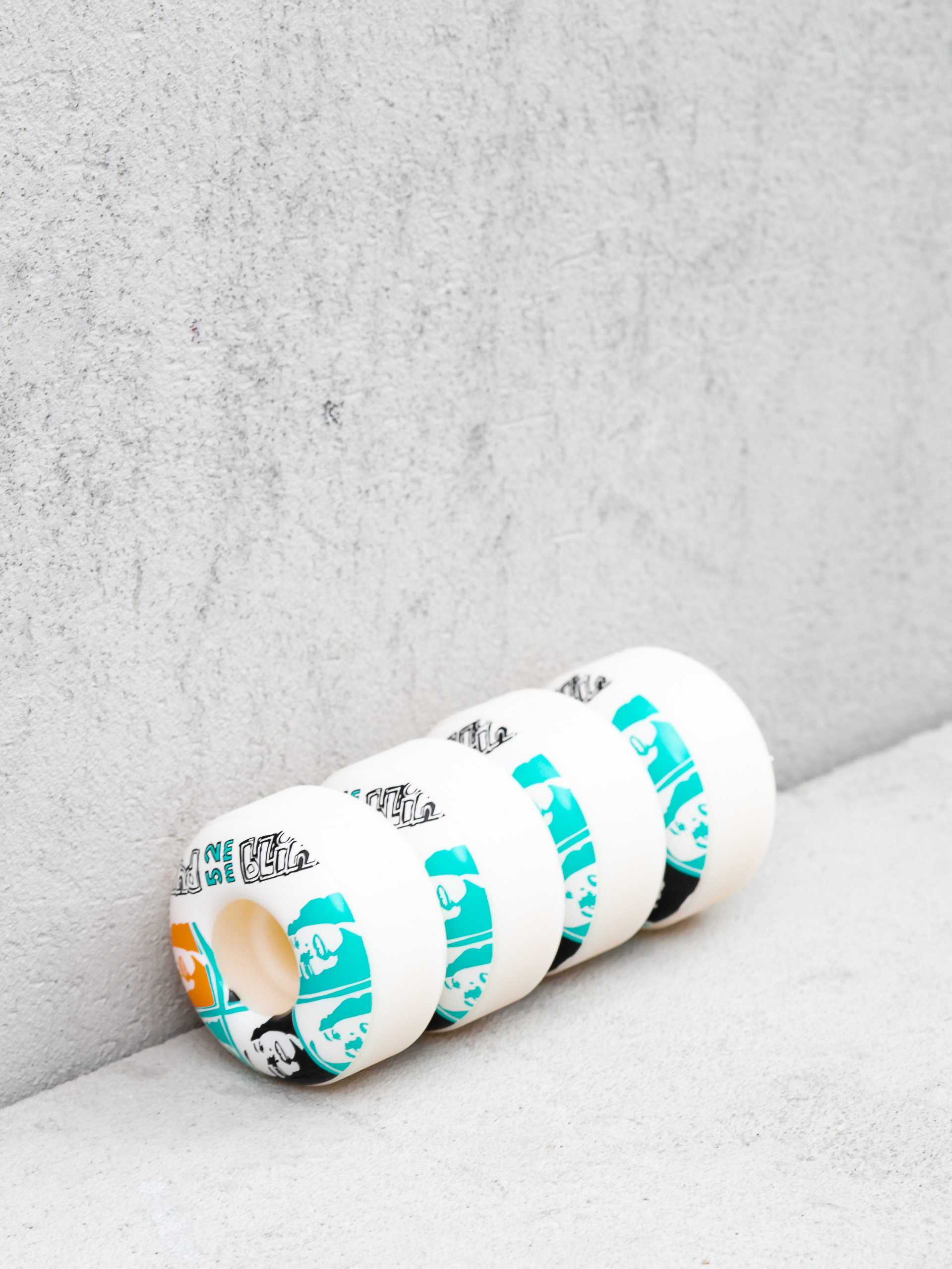 Колелца Blind Psychedelic Multi Girl (white/mint)