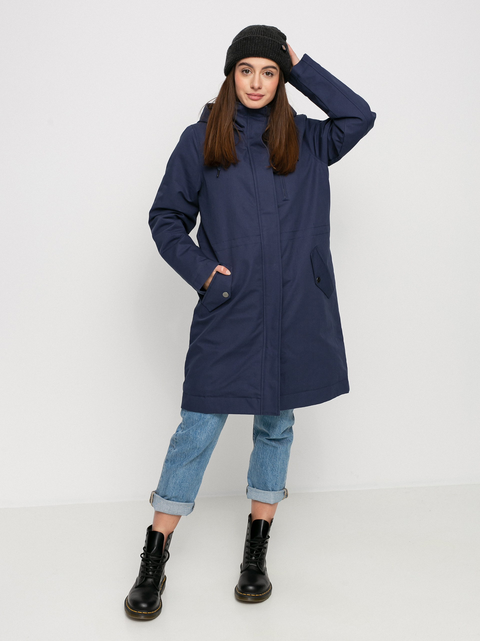 Яке RVCA Green Valley Parka Wmn (moody blue)