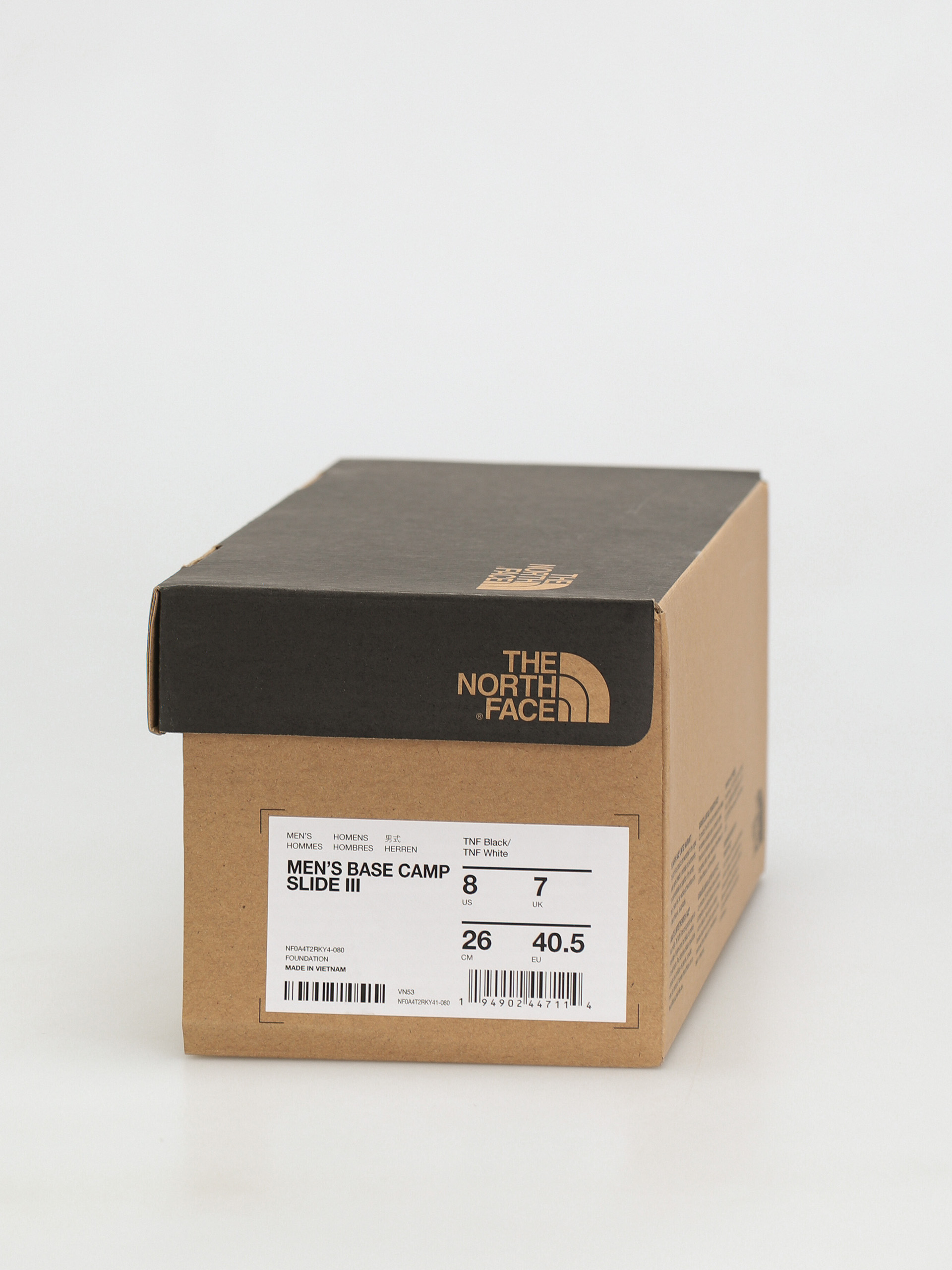 Чехли The North Face Base Camp Slide III (tnf black/tnf white)