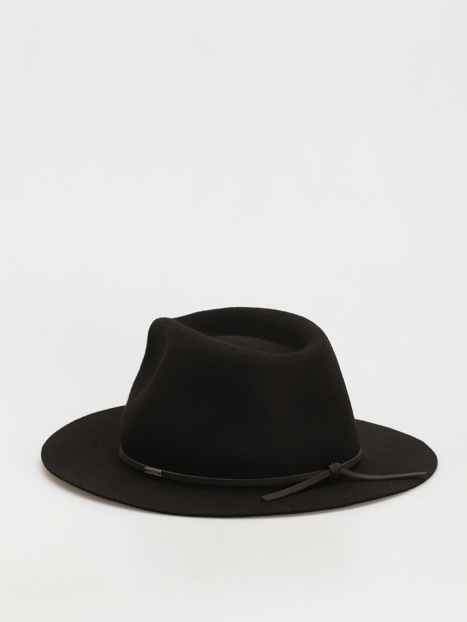 Шапка с периферия Brixton Wesley Packable Fedora (black/black)