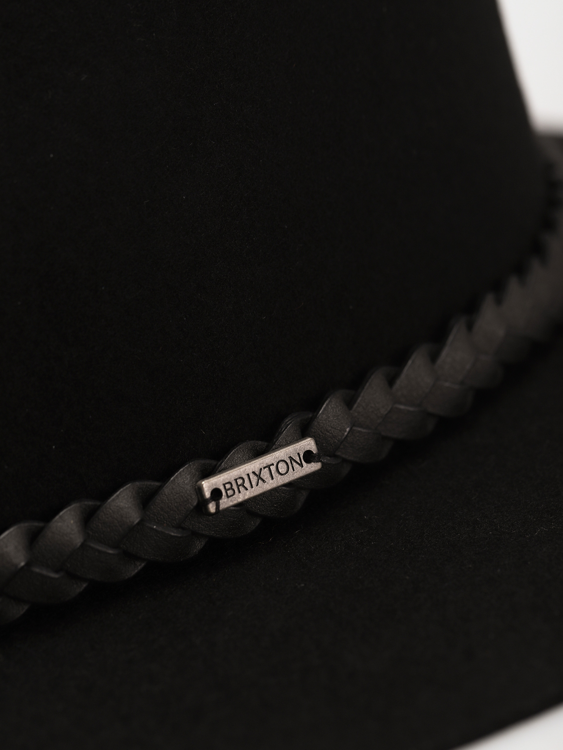 Шапка с периферия Brixton Messer Western Fedora (black)