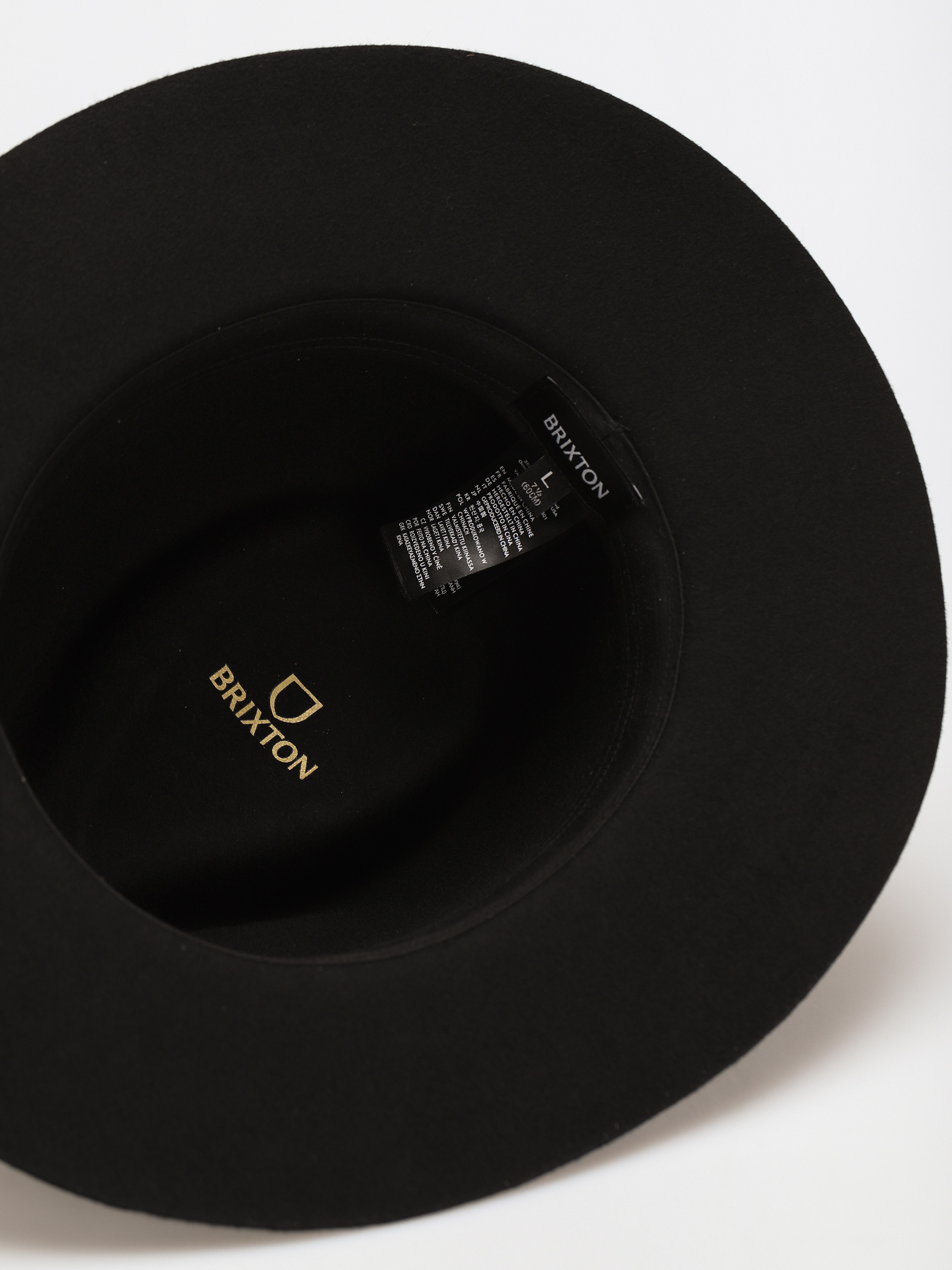 Шапка с периферия Brixton Messer Western Fedora (black)