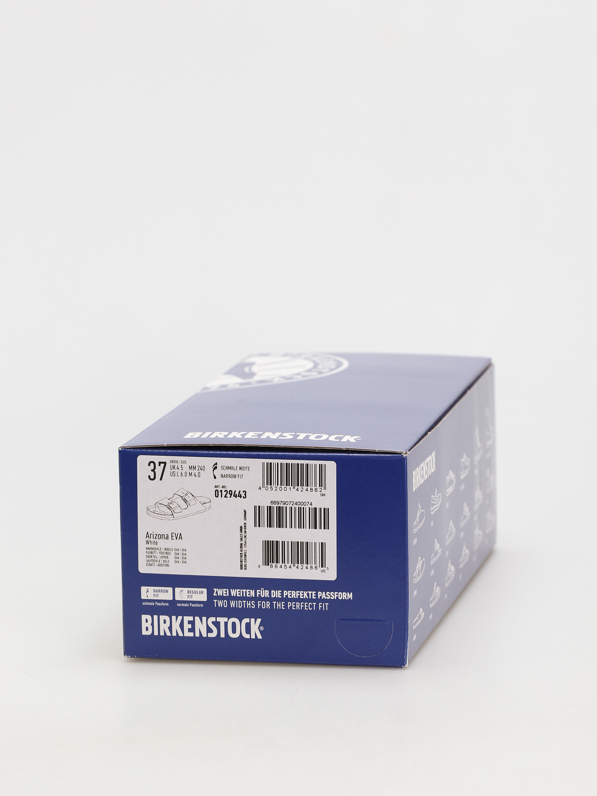 Чехли Birkenstock Arizona Eva Narrow Wmn (white)