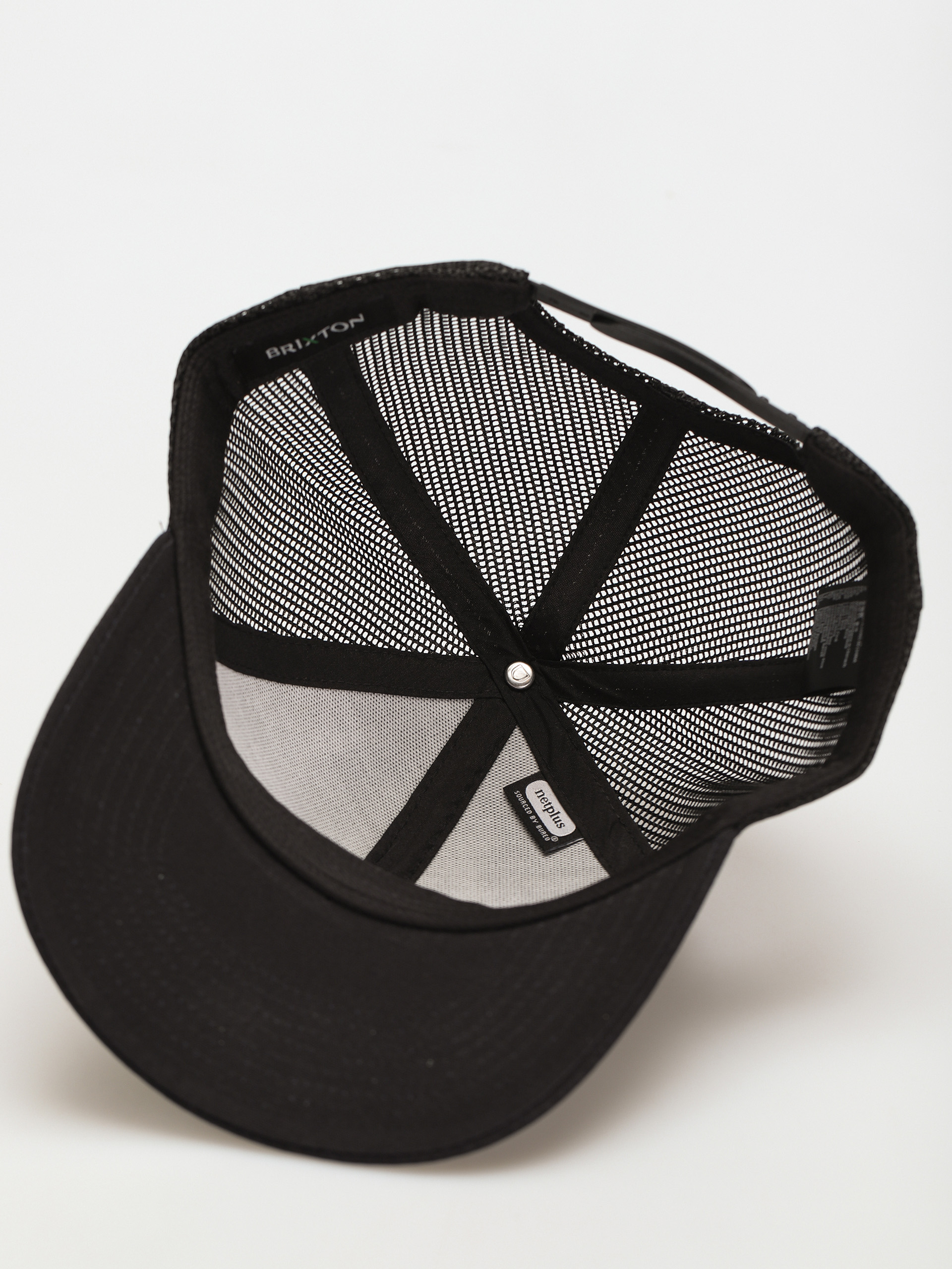Шапка с козирка Brixton Scoop X Mp Mesh Cap (black/black)