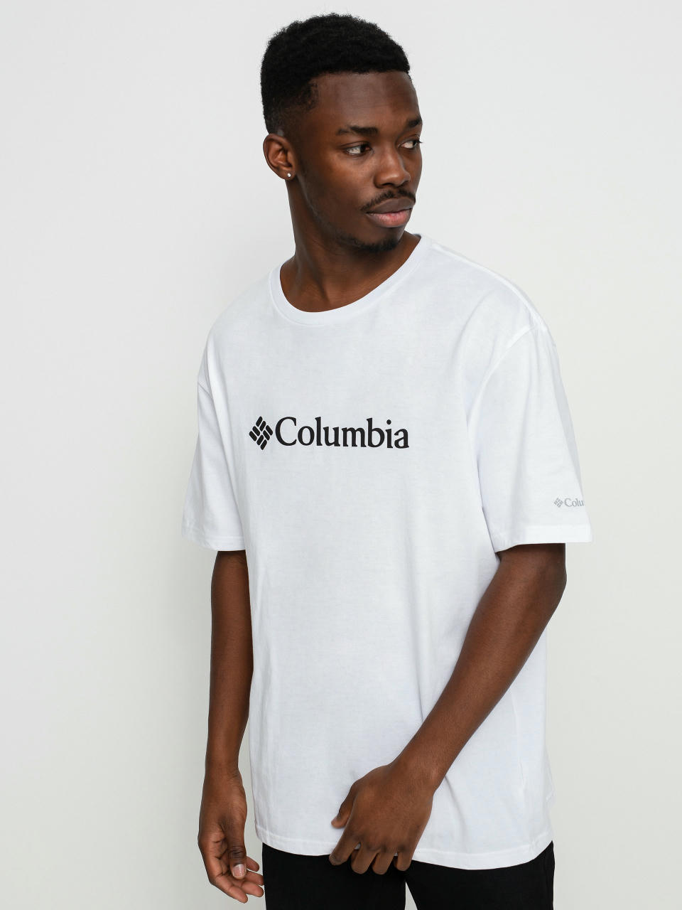 Тениска Columbia Basic Logo (white)