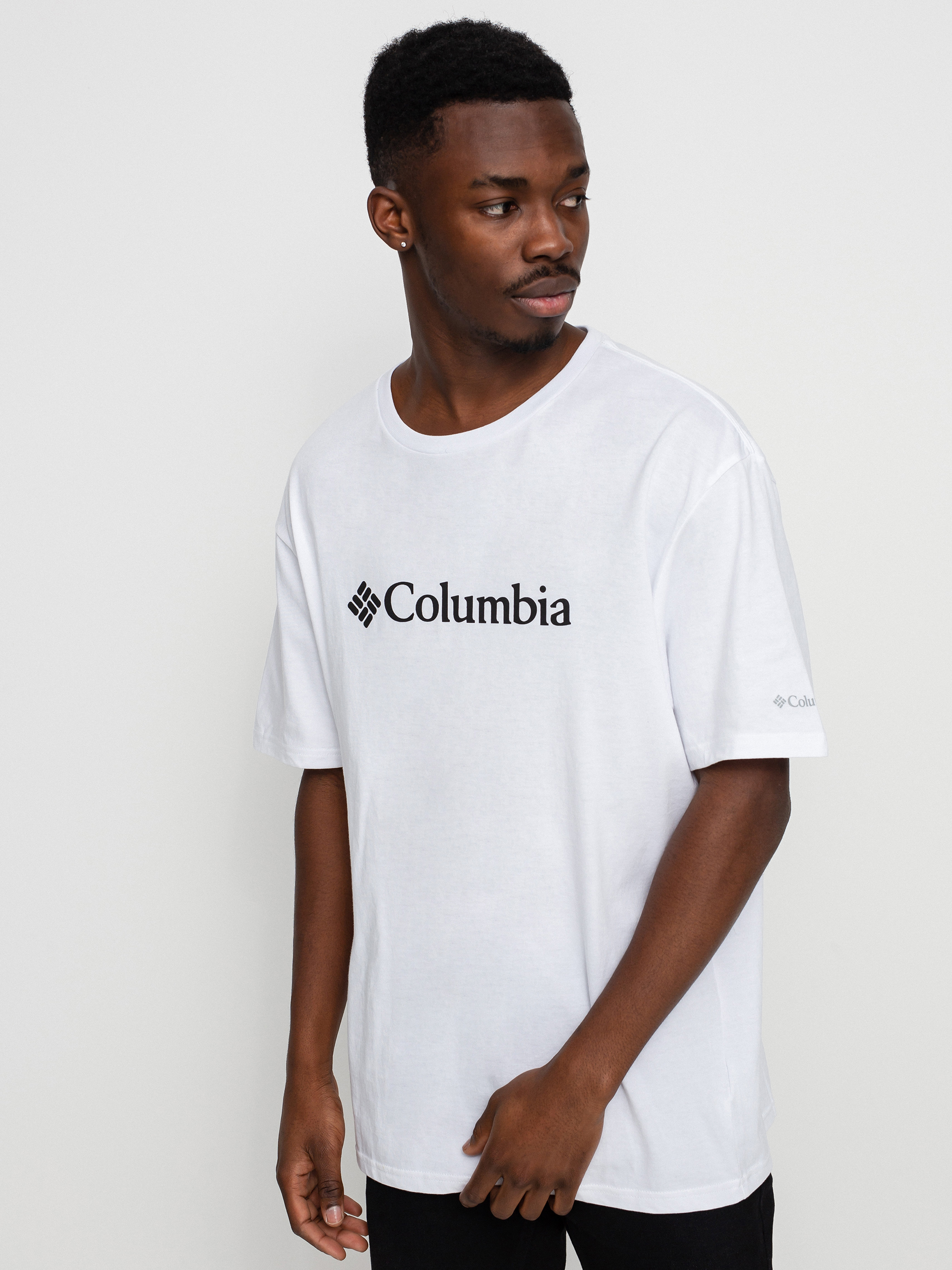 Тениска Columbia Basic Logo (white)