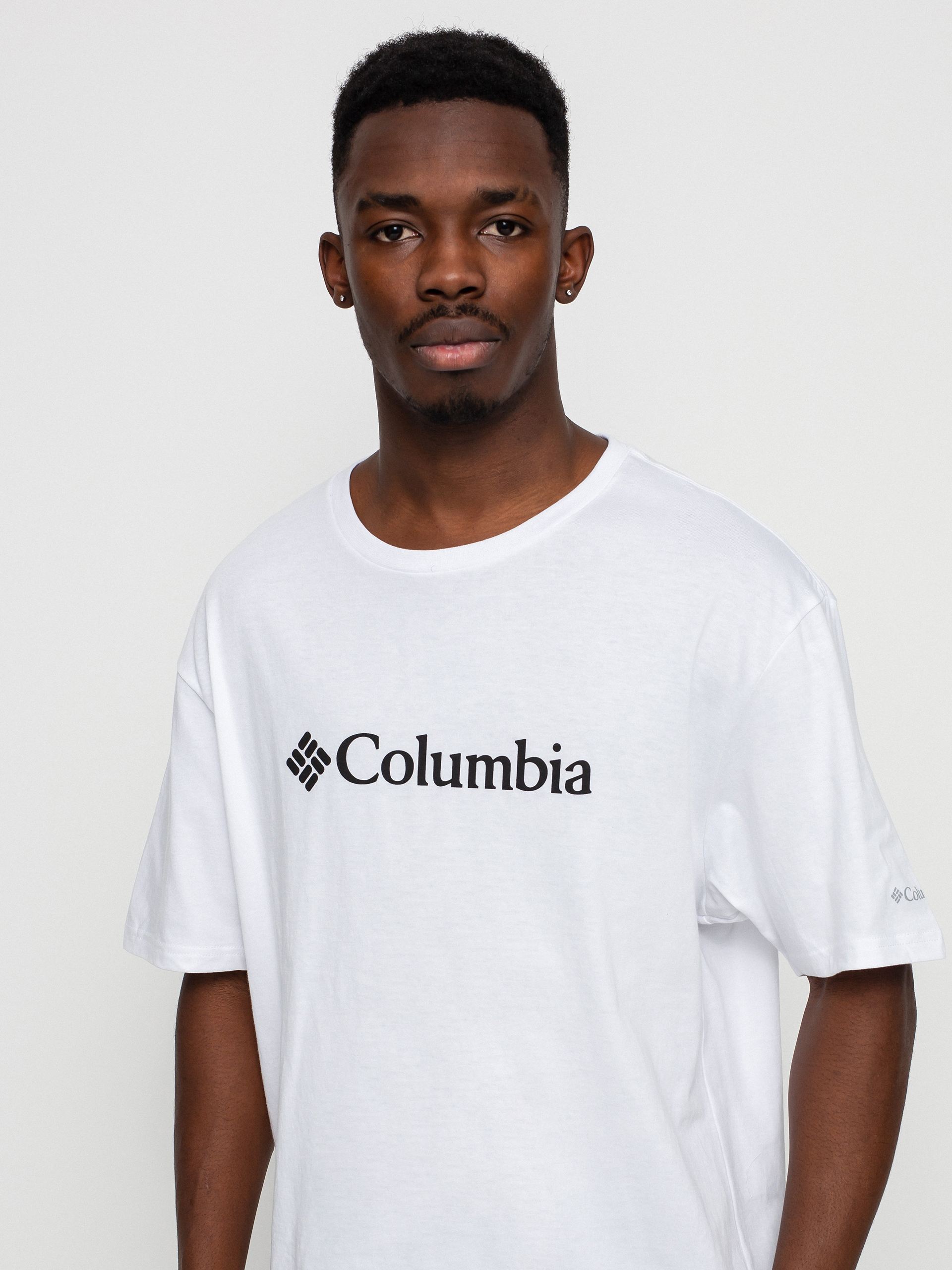 Тениска Columbia Basic Logo (white)