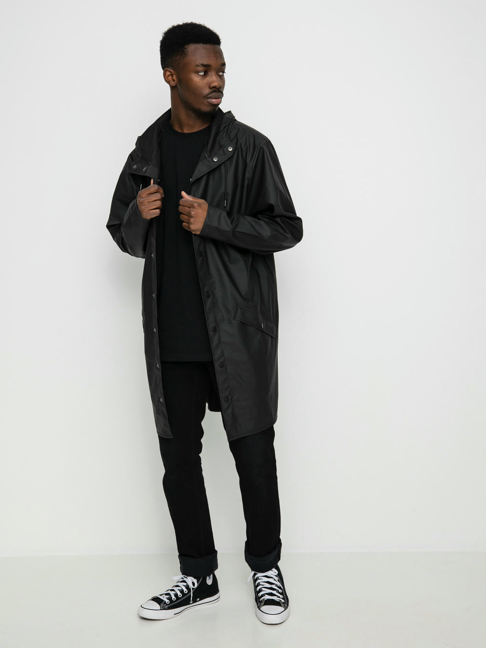 Яке Rains Long Jacket (black)