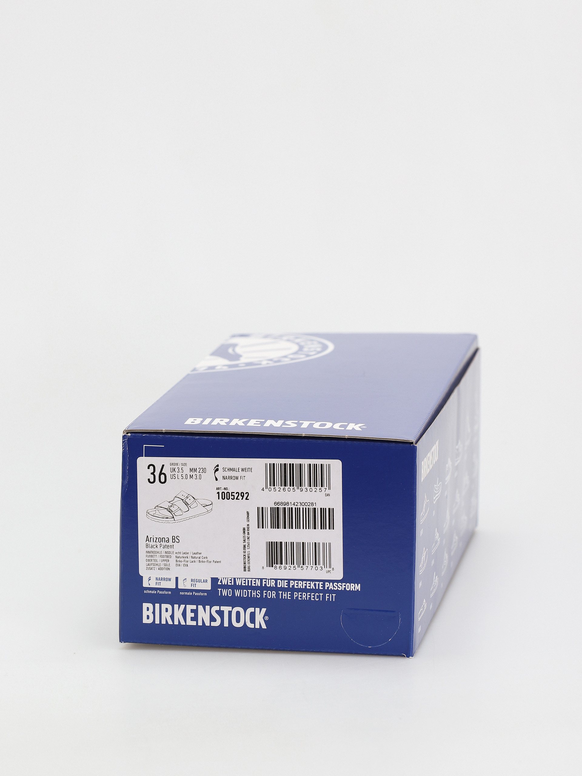 Чехли Birkenstock Arizona Narrow Wmn (patent black)