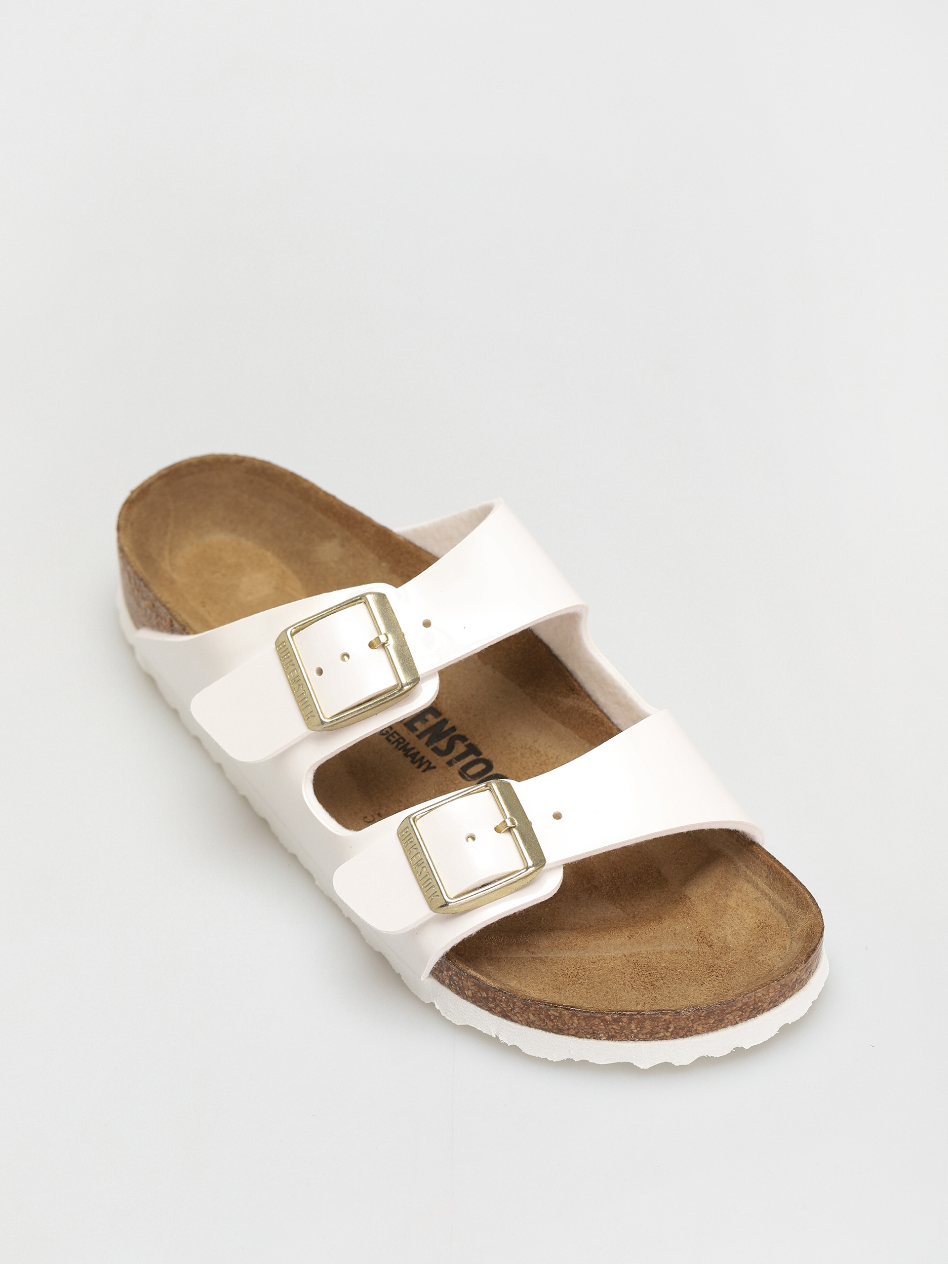 u0427u0435u0445u043bu0438 Birkenstock Arizona Narrow Wmn (patent white)