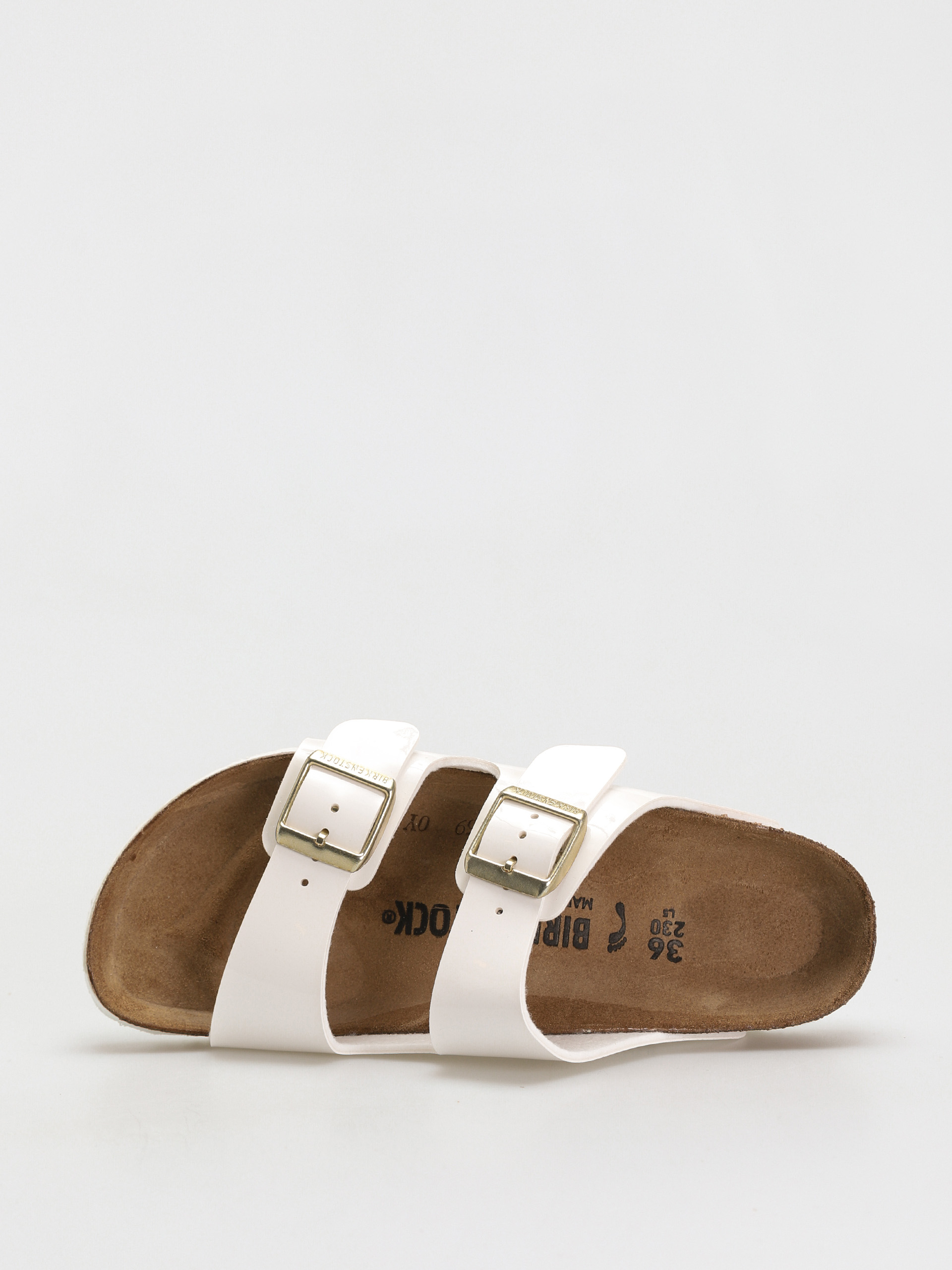 Чехли Birkenstock Arizona Narrow Wmn (patent white)