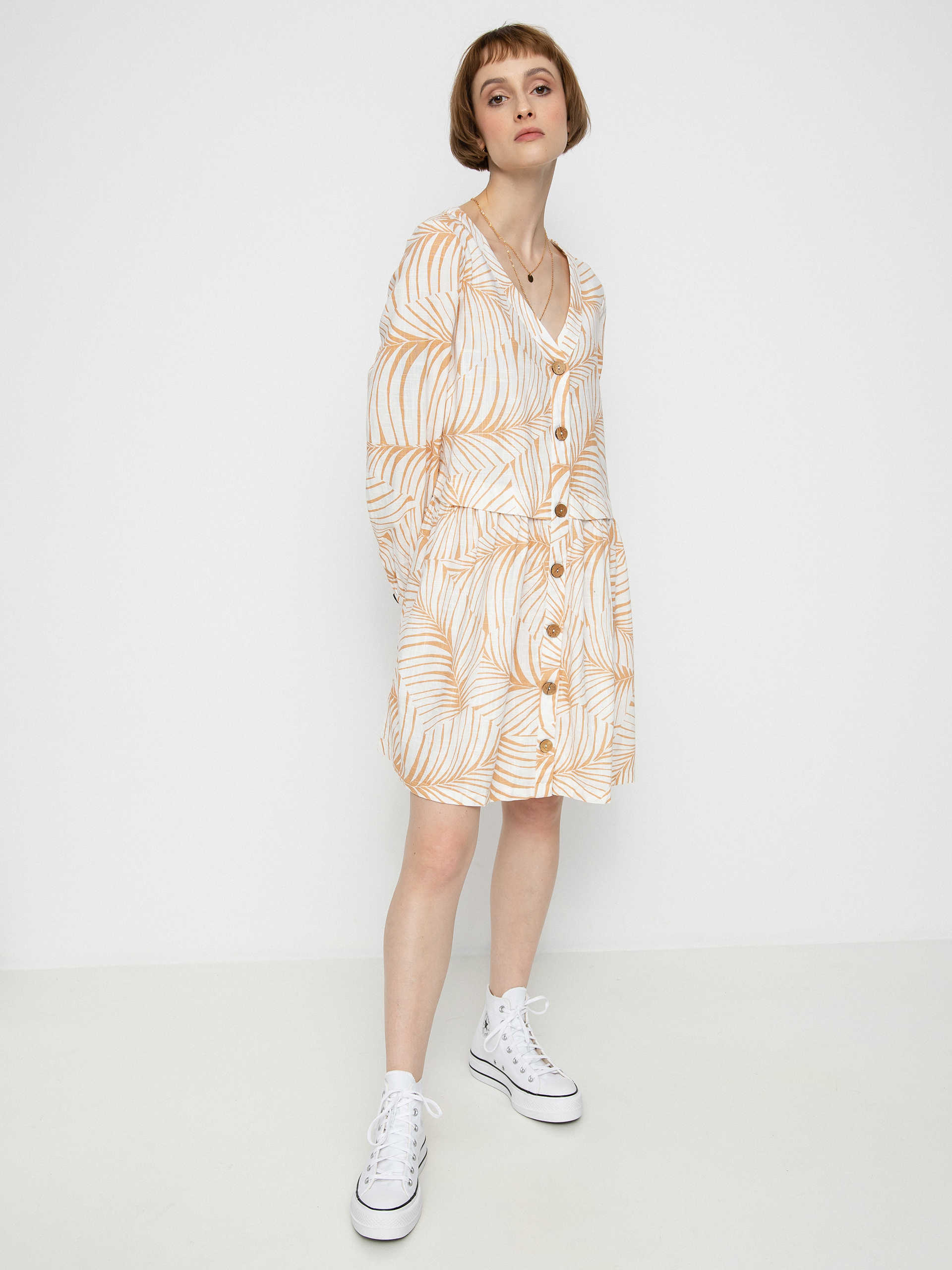 Рокля Roxy Wishing Girl Wmn (toast palm tree dreams)