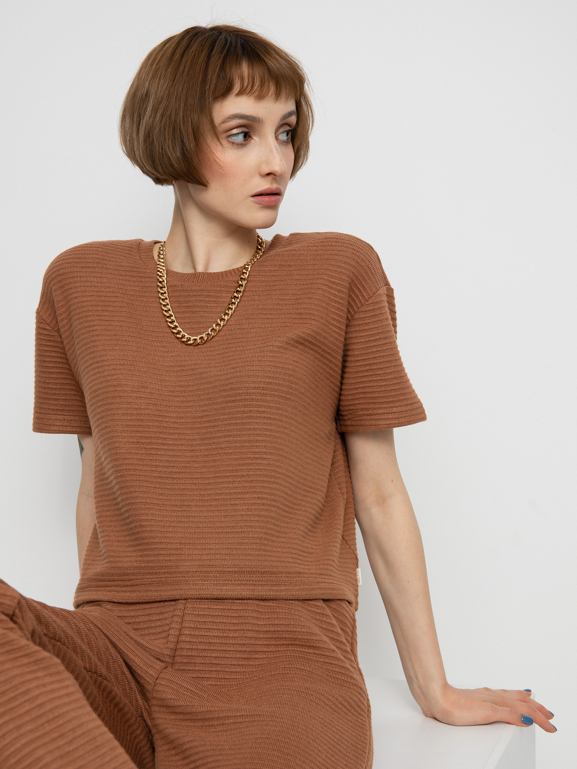 u0422u0435u043du0438u0441u043au0430 Brixton Bandera Boxy Top Wmn (hide)