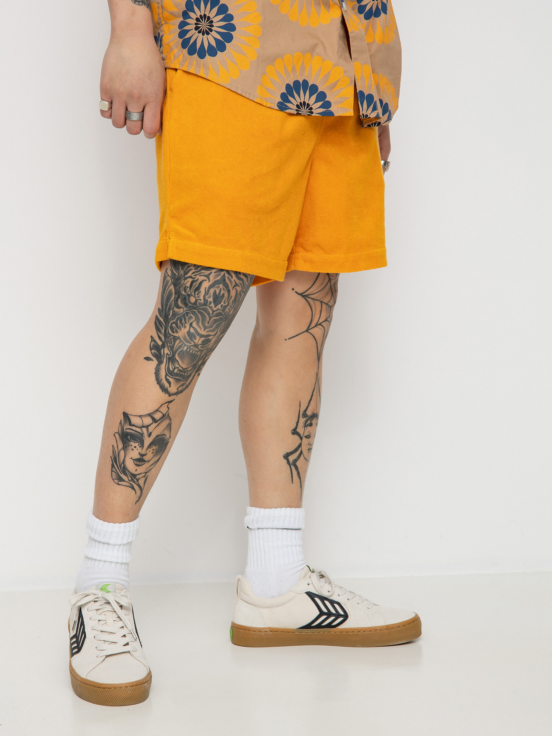 Къси панталони Brixton Pacific Reserve Terry Cloth Sh (golden glow)