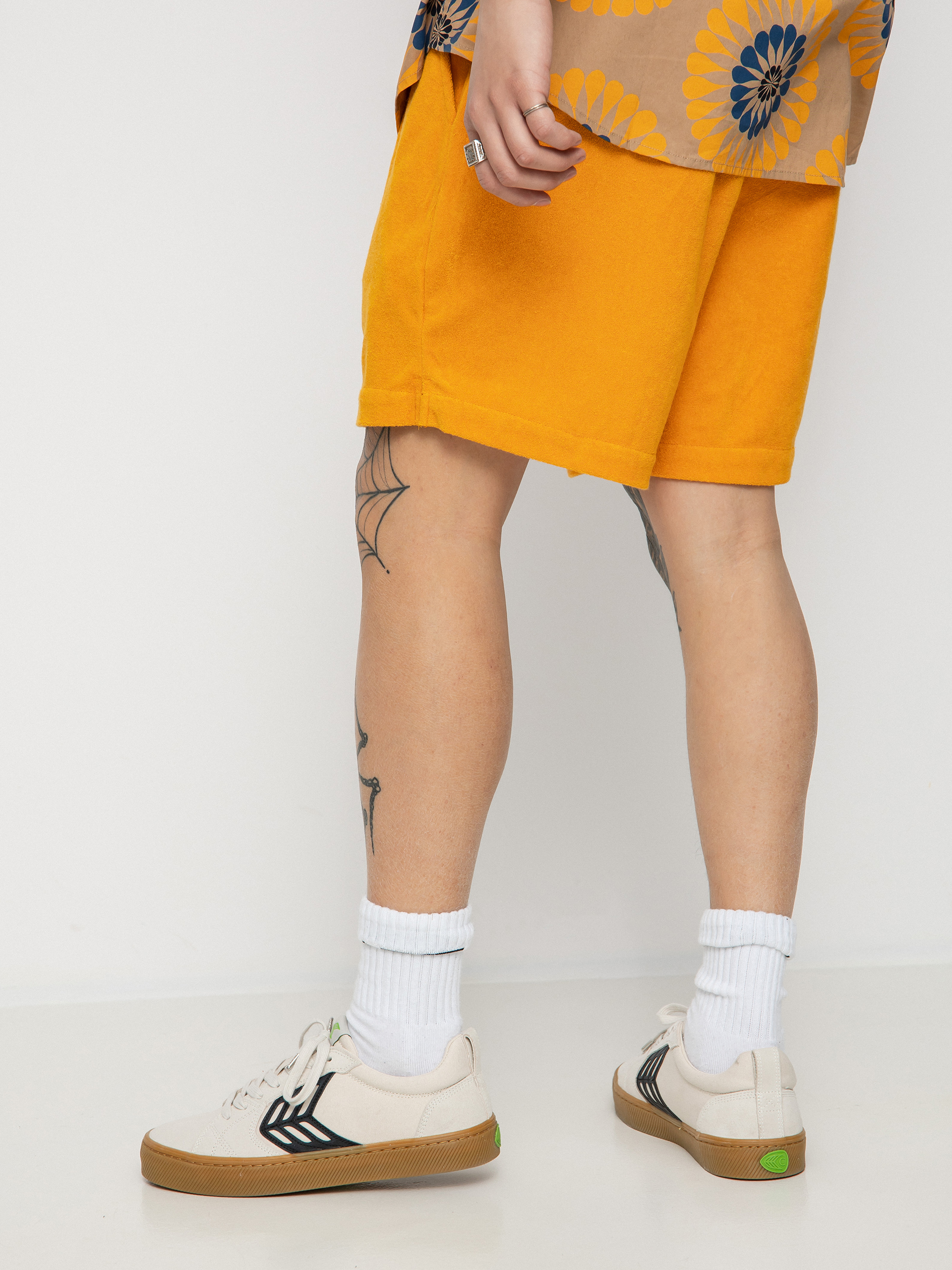 Къси панталони Brixton Pacific Reserve Terry Cloth Sh (golden glow)