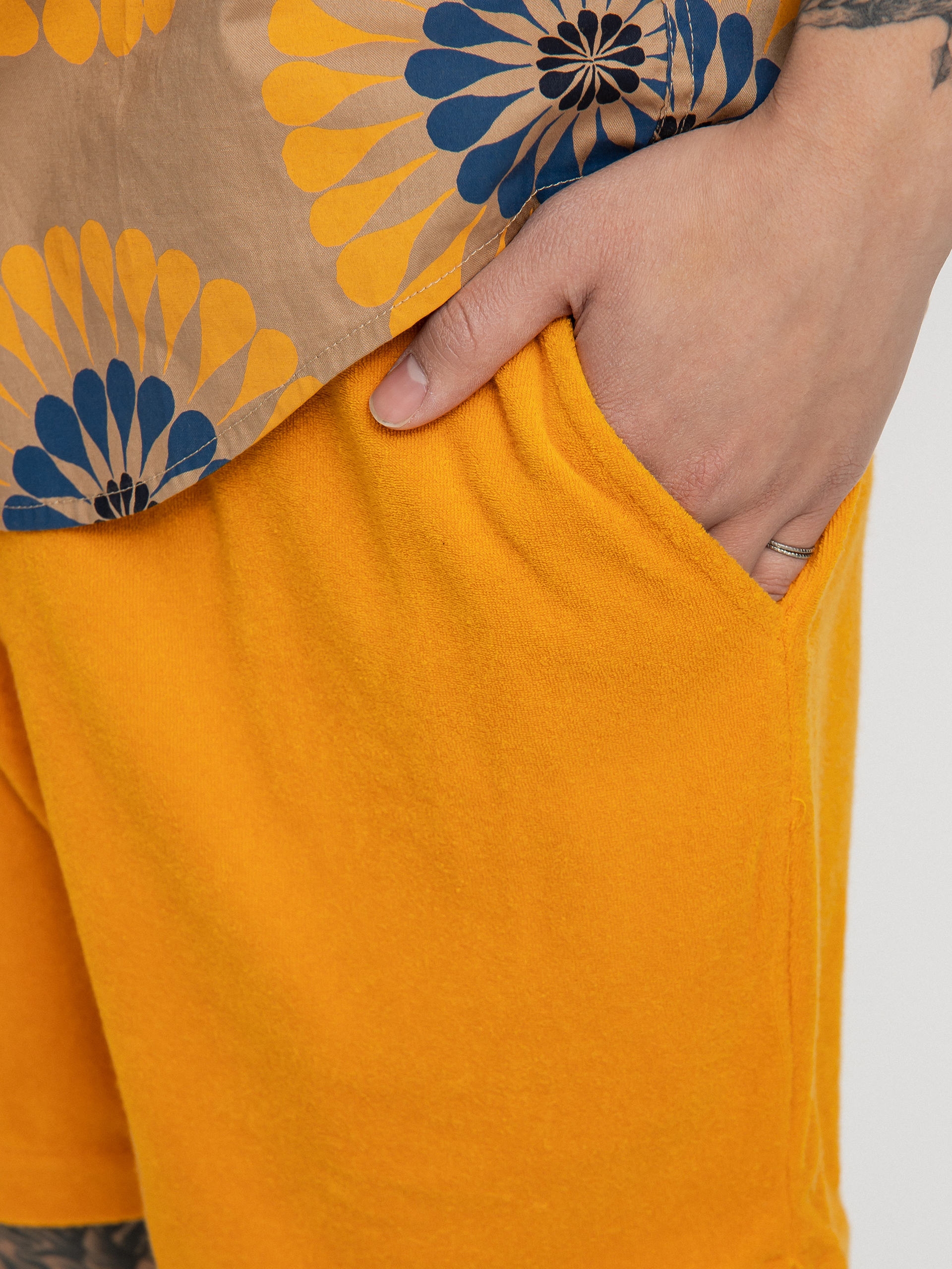 Къси панталони Brixton Pacific Reserve Terry Cloth Sh (golden glow)