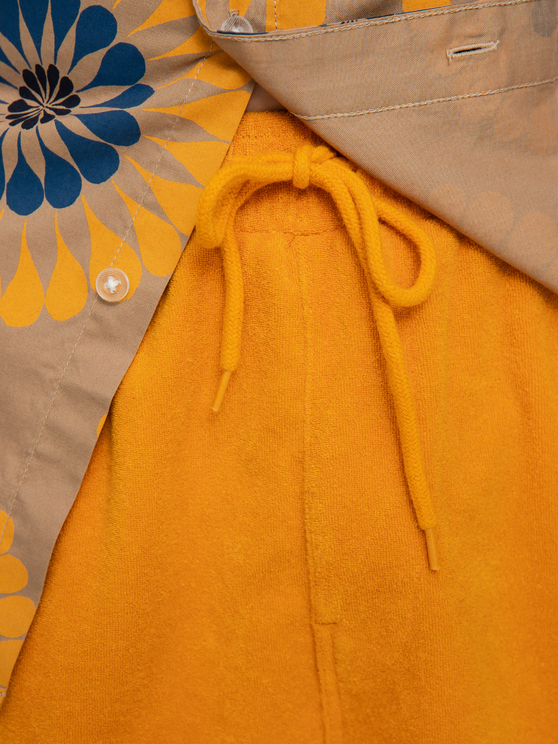 Къси панталони Brixton Pacific Reserve Terry Cloth Sh (golden glow)