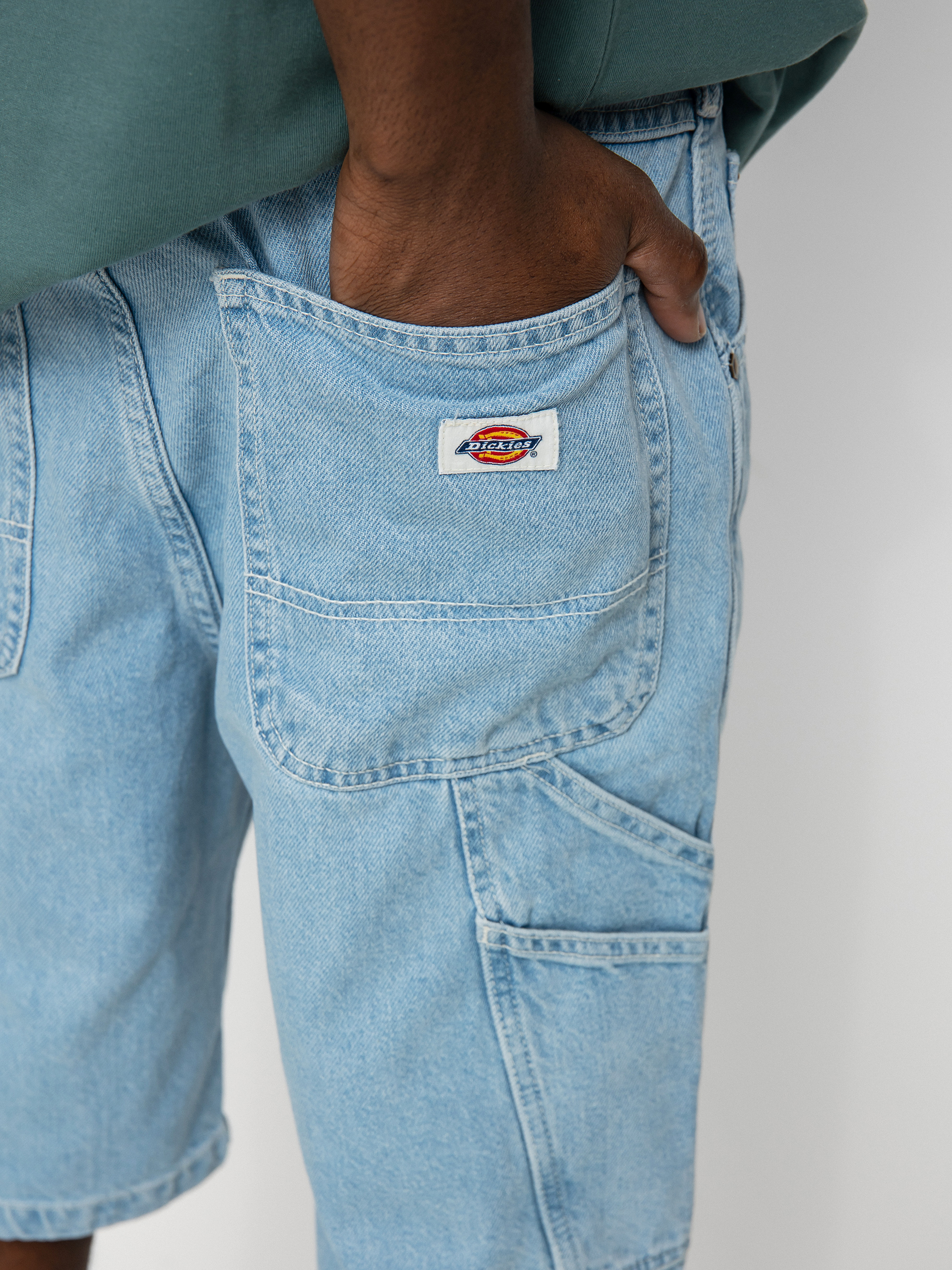 Къси панталони Dickies Garyville Denim (vintage aged blue)
