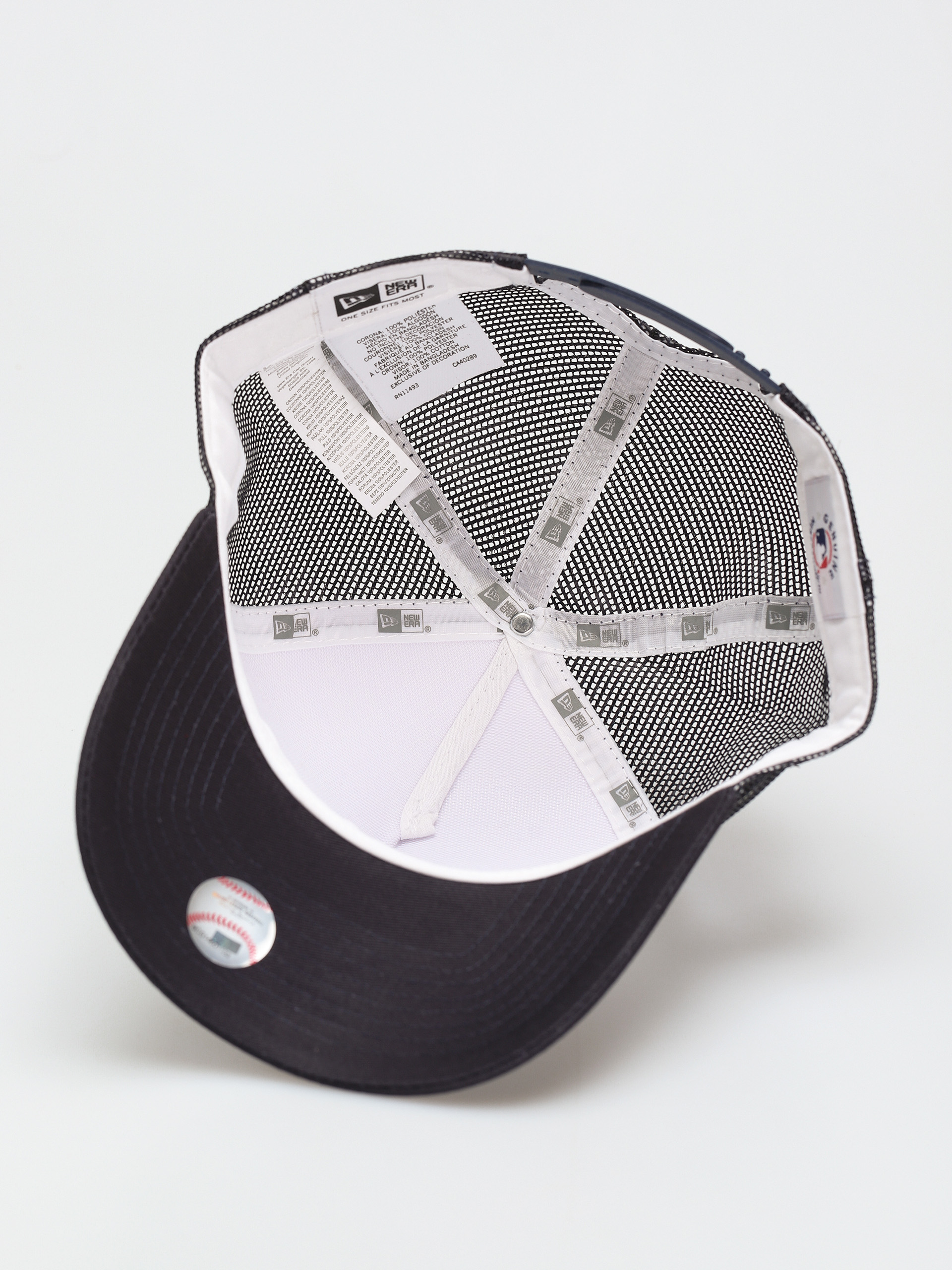 Шапка с козирка New Era Team Block Trucker New York Yankees (black/white)